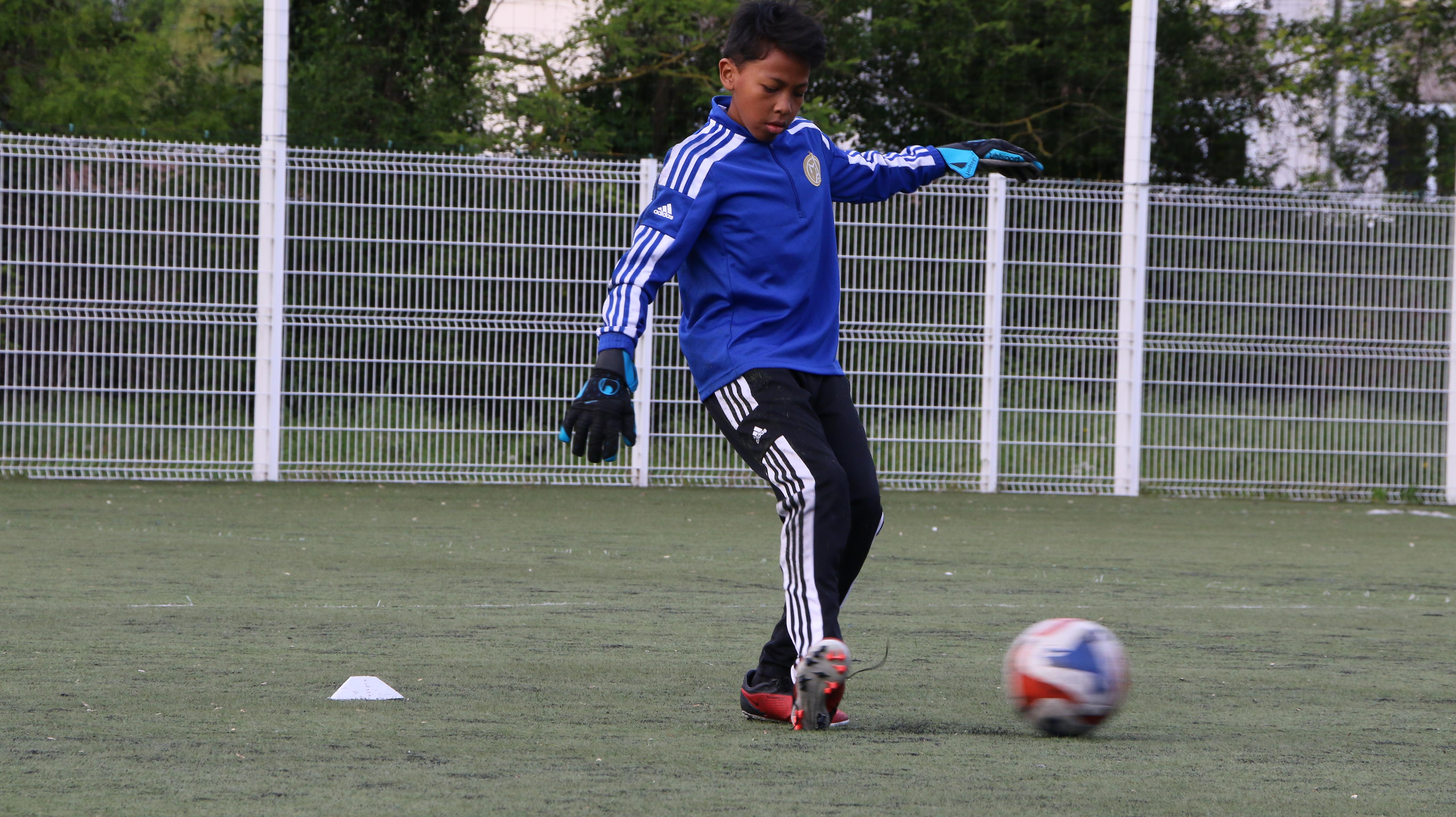 Image de l'entraînement des gardiens