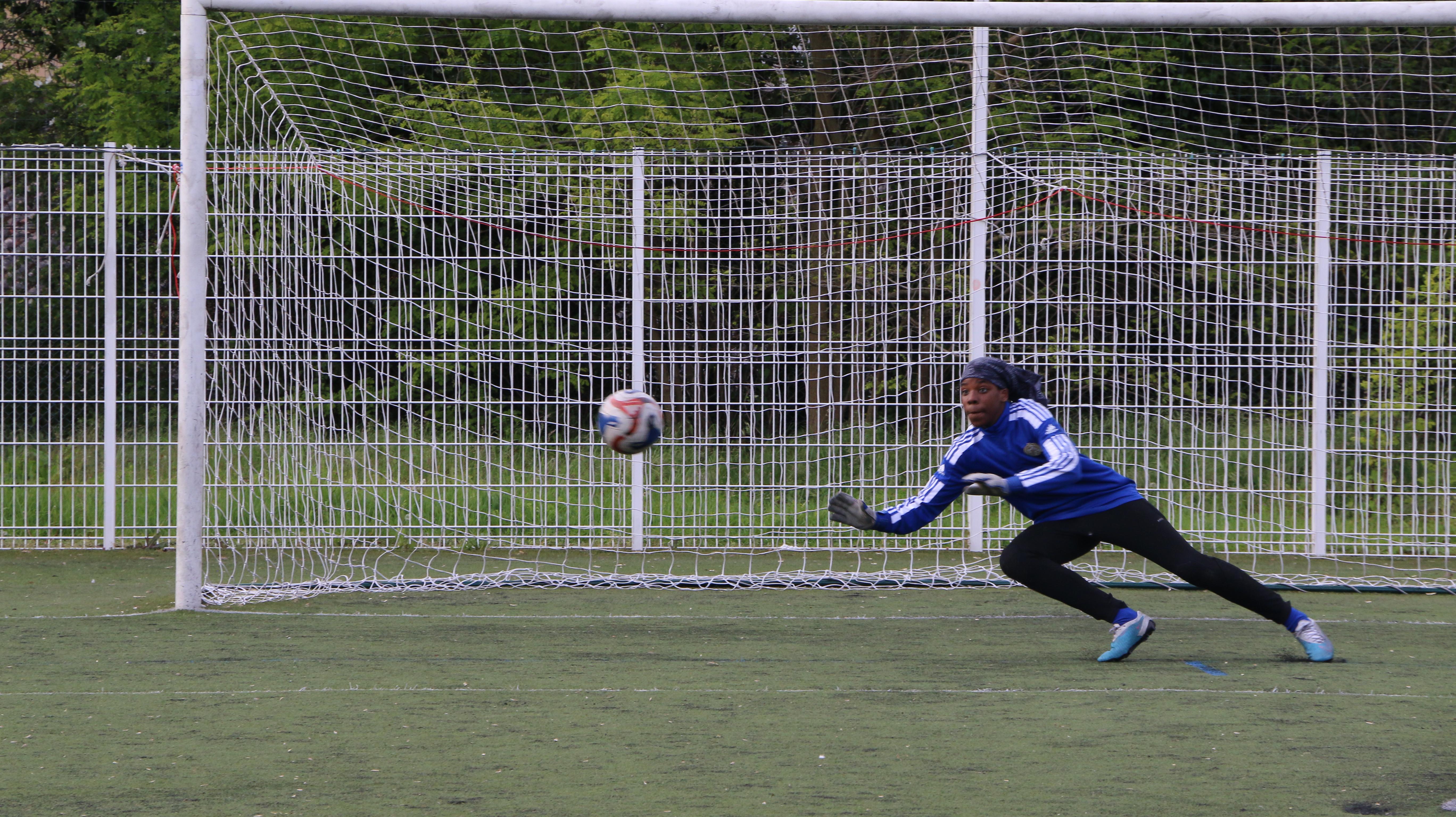 Image de l'entraînement des gardiens