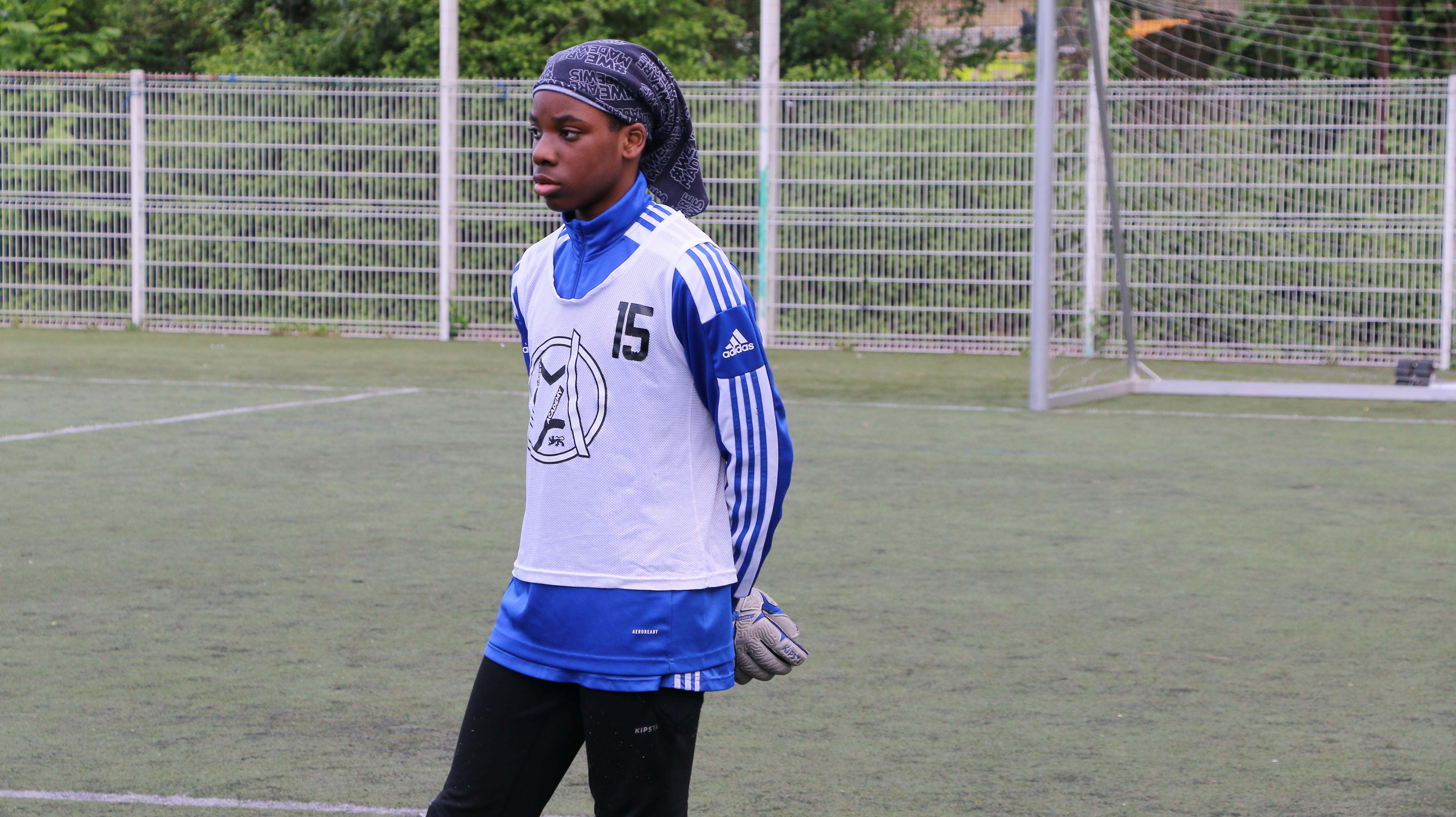 Image de l'entraînement des gardiens