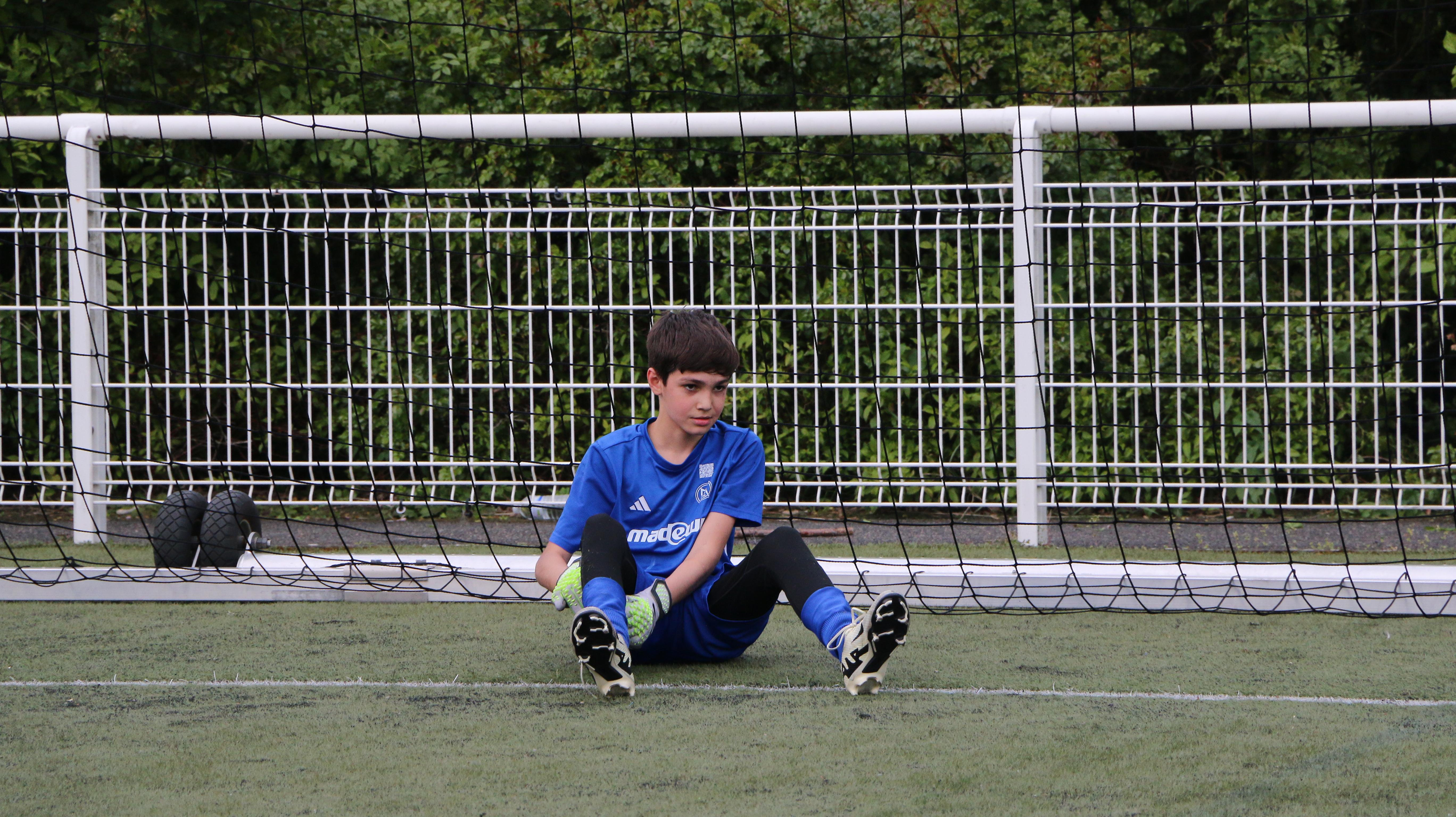 Image de l'entraînement des gardiens