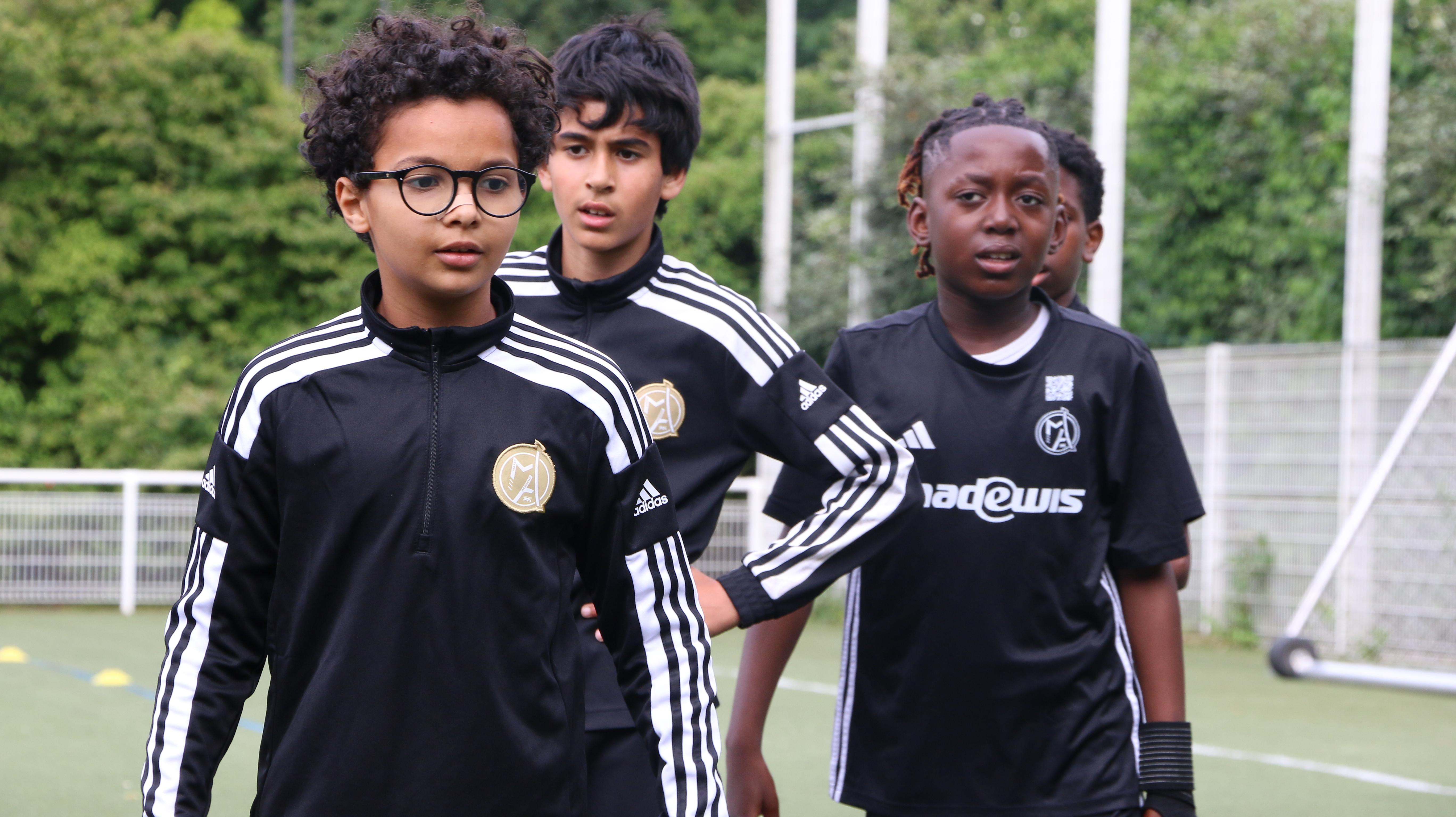 Image de l'entraînement des U12 et U13