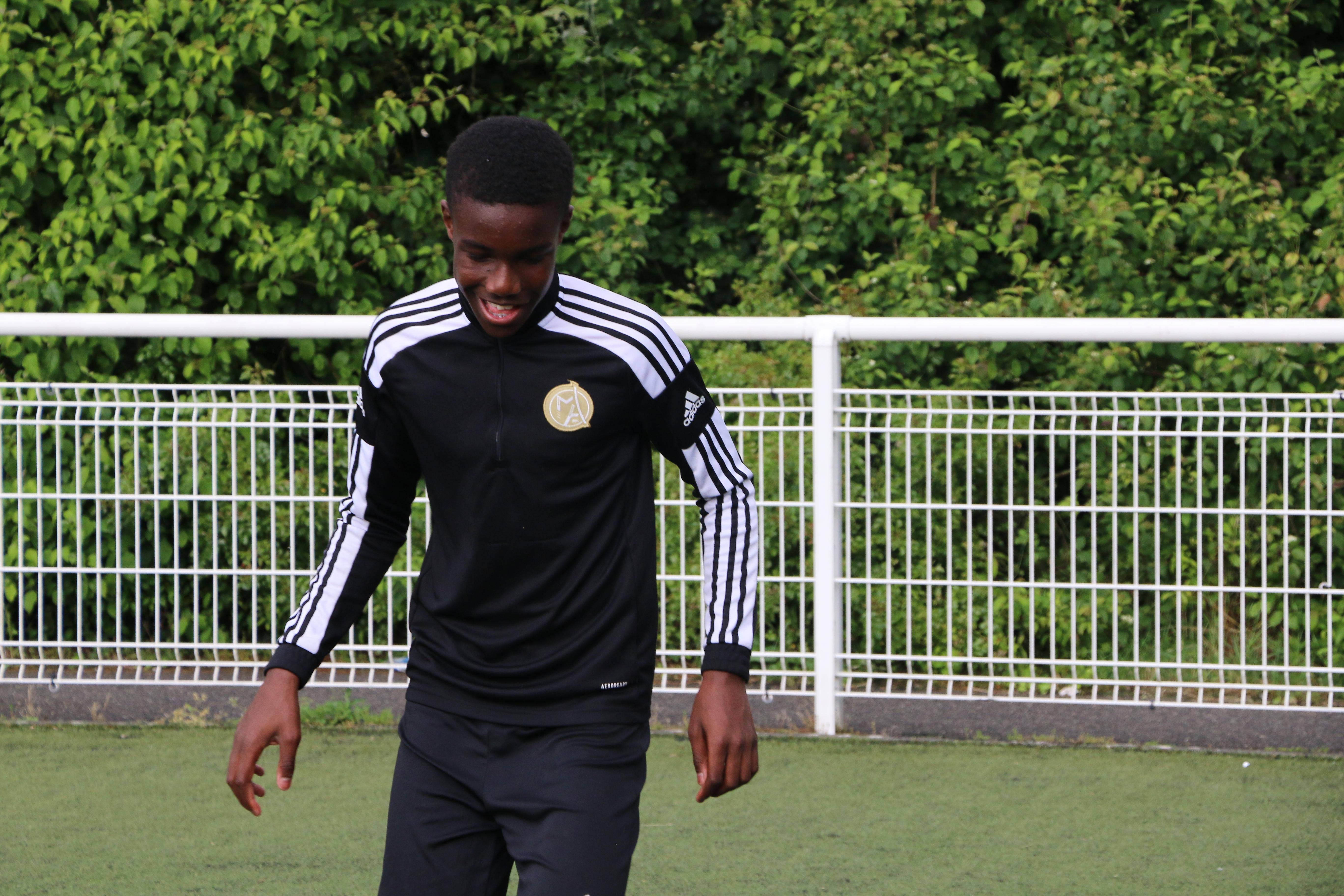 Image de l'entraînement des U12 et U13