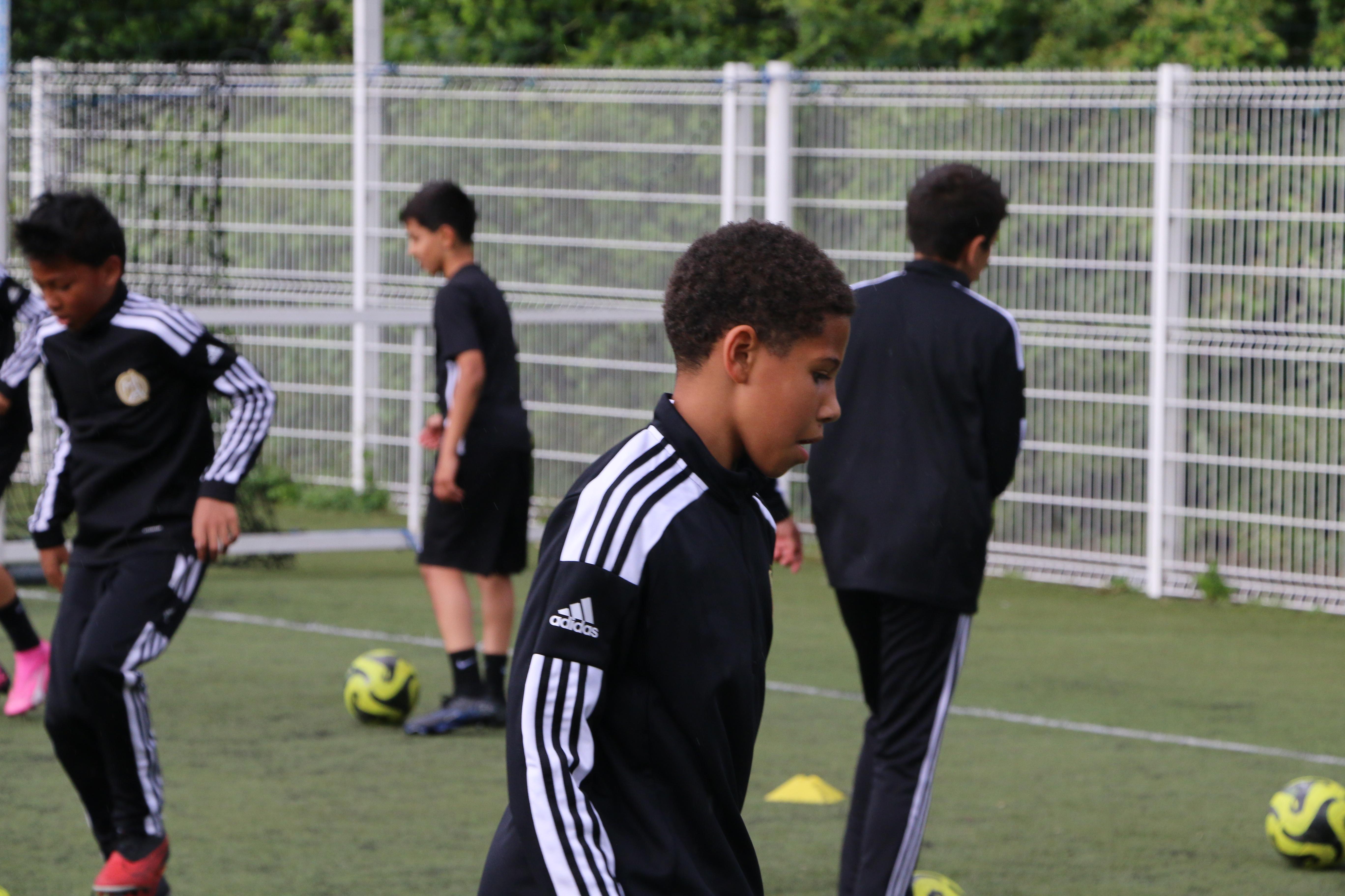 Image de l'entraînement des U12 et U13