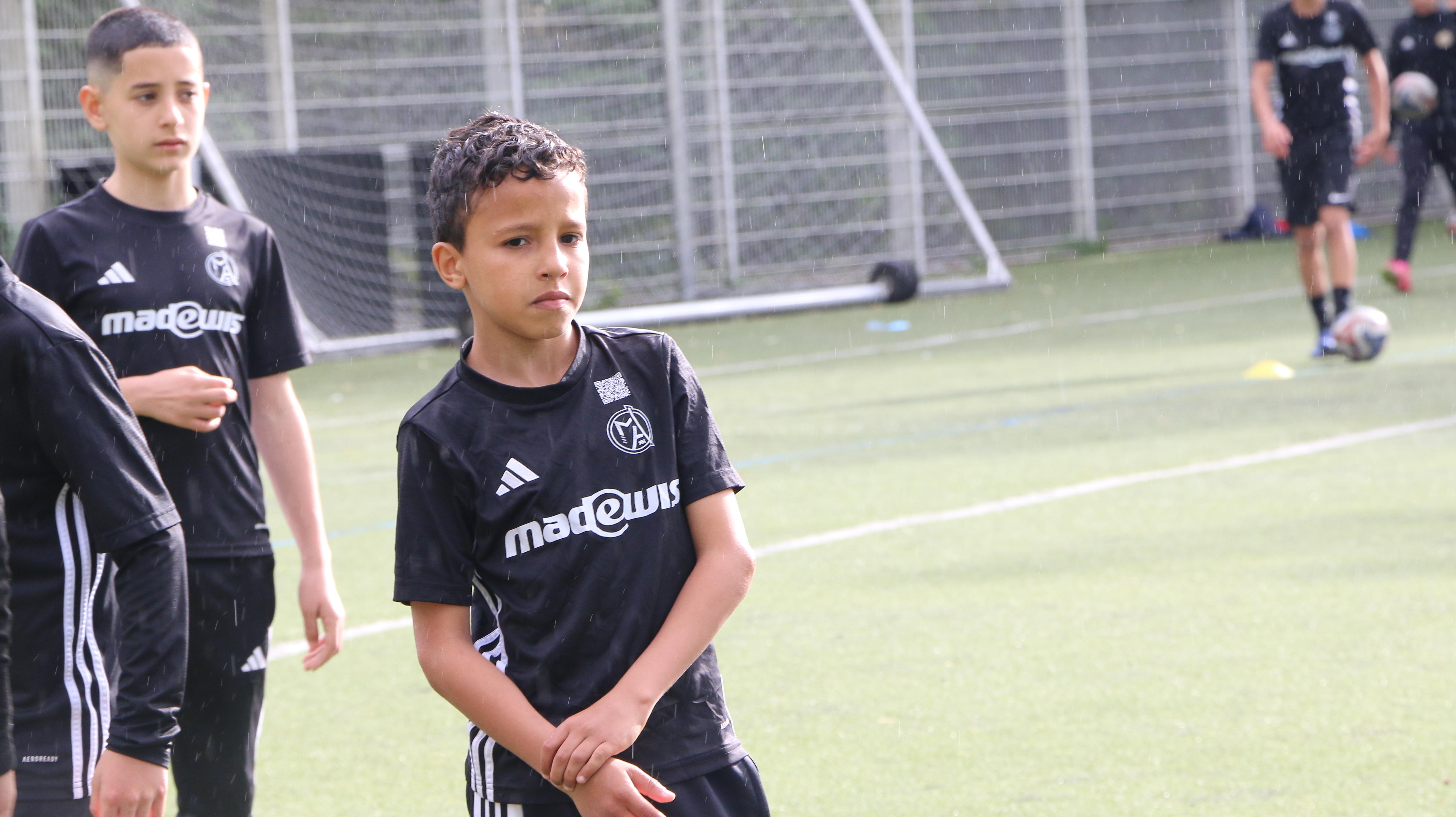 Image de l'entraînement des U12 et U13