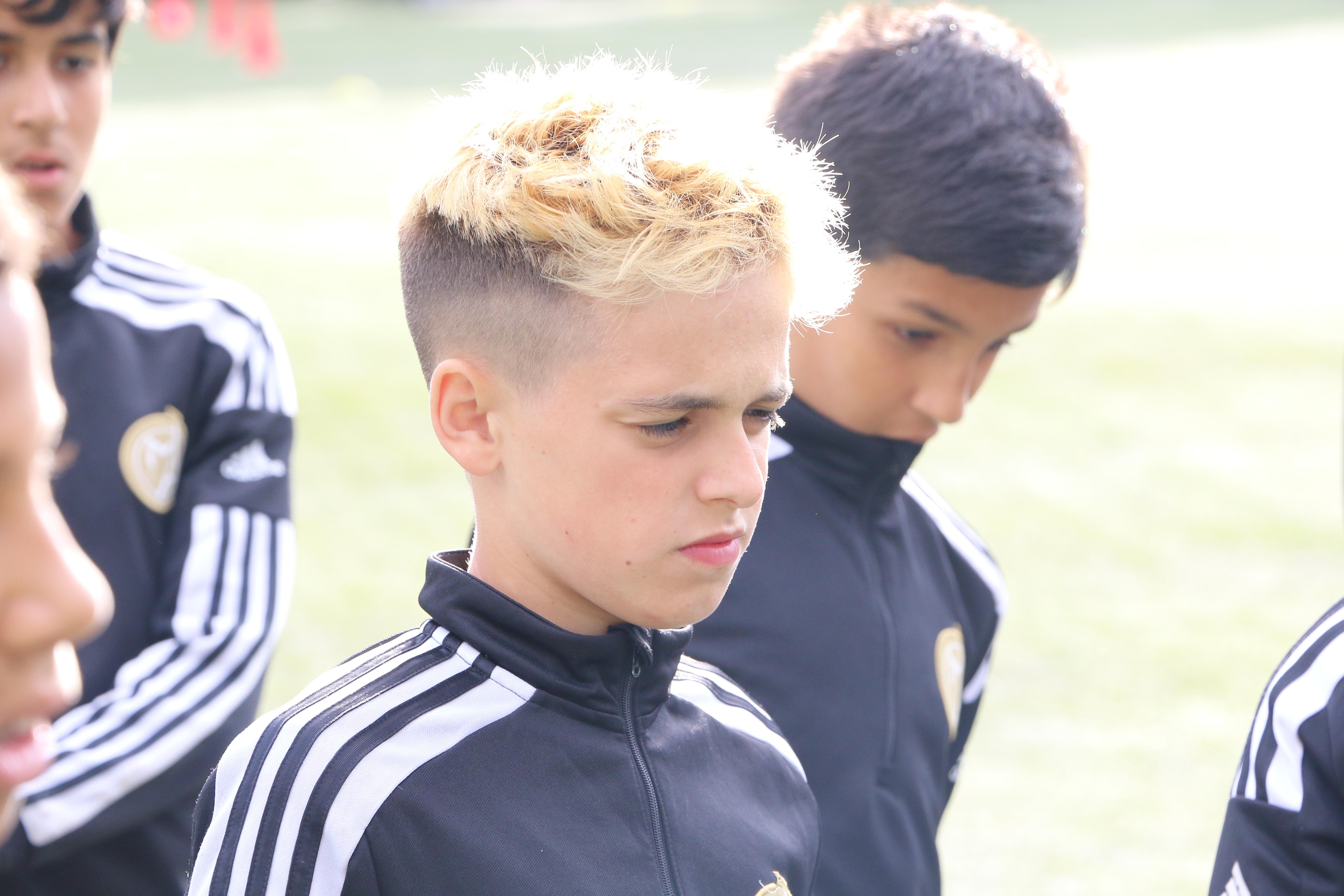 Image de l'entraînement des U12 et U13