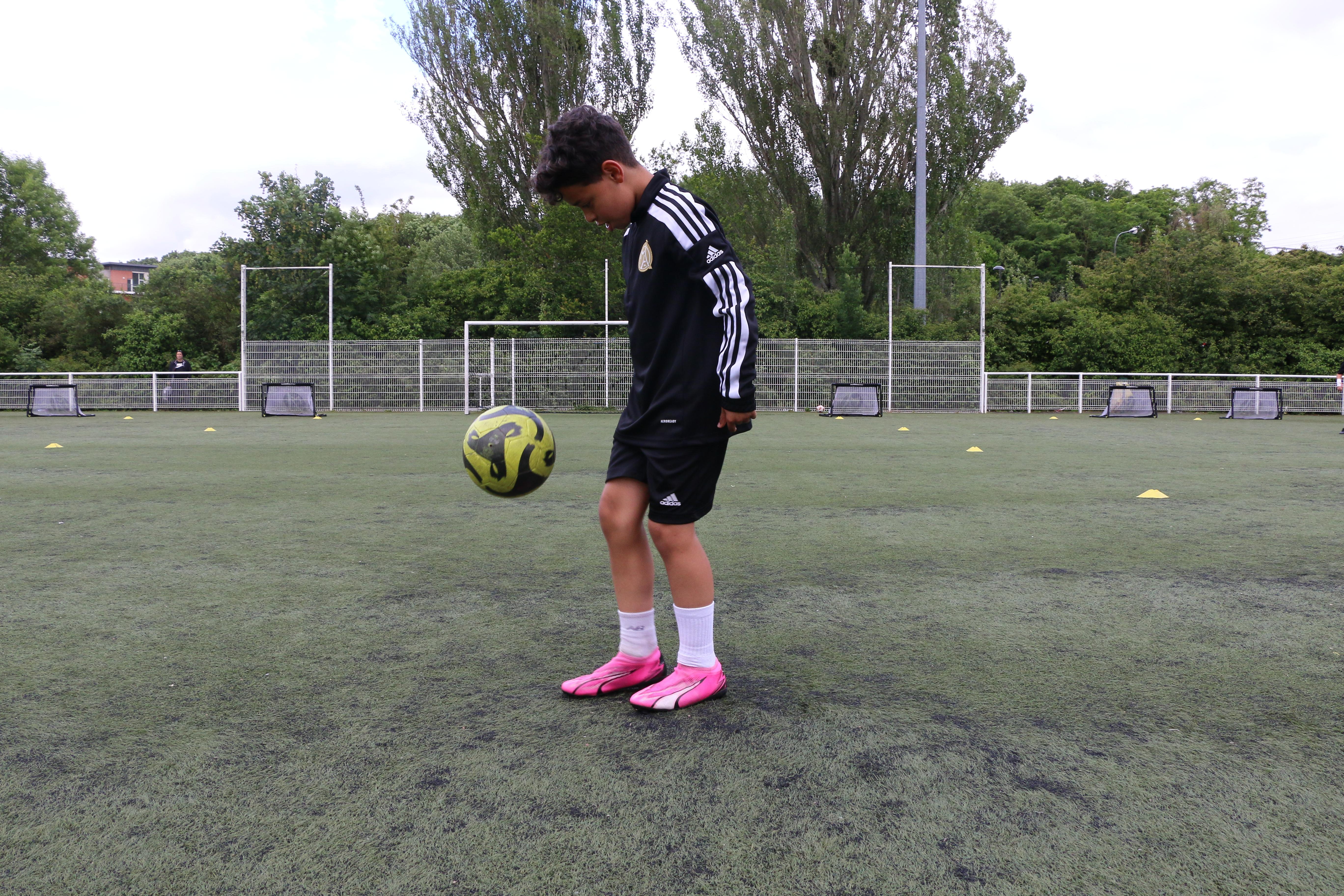 Image de l'entraînement des U12 et U13