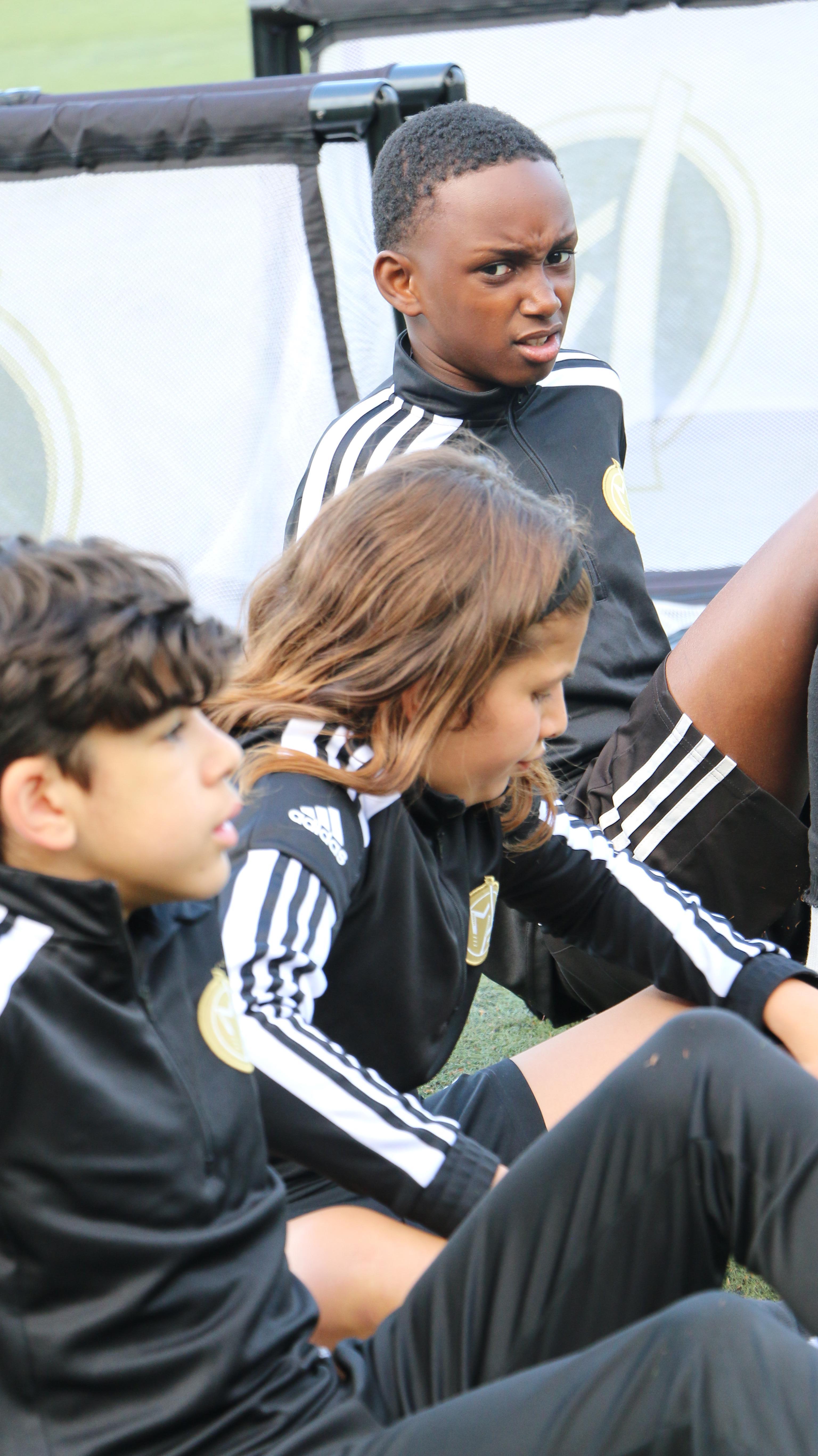 Image de l'entraînement des U14