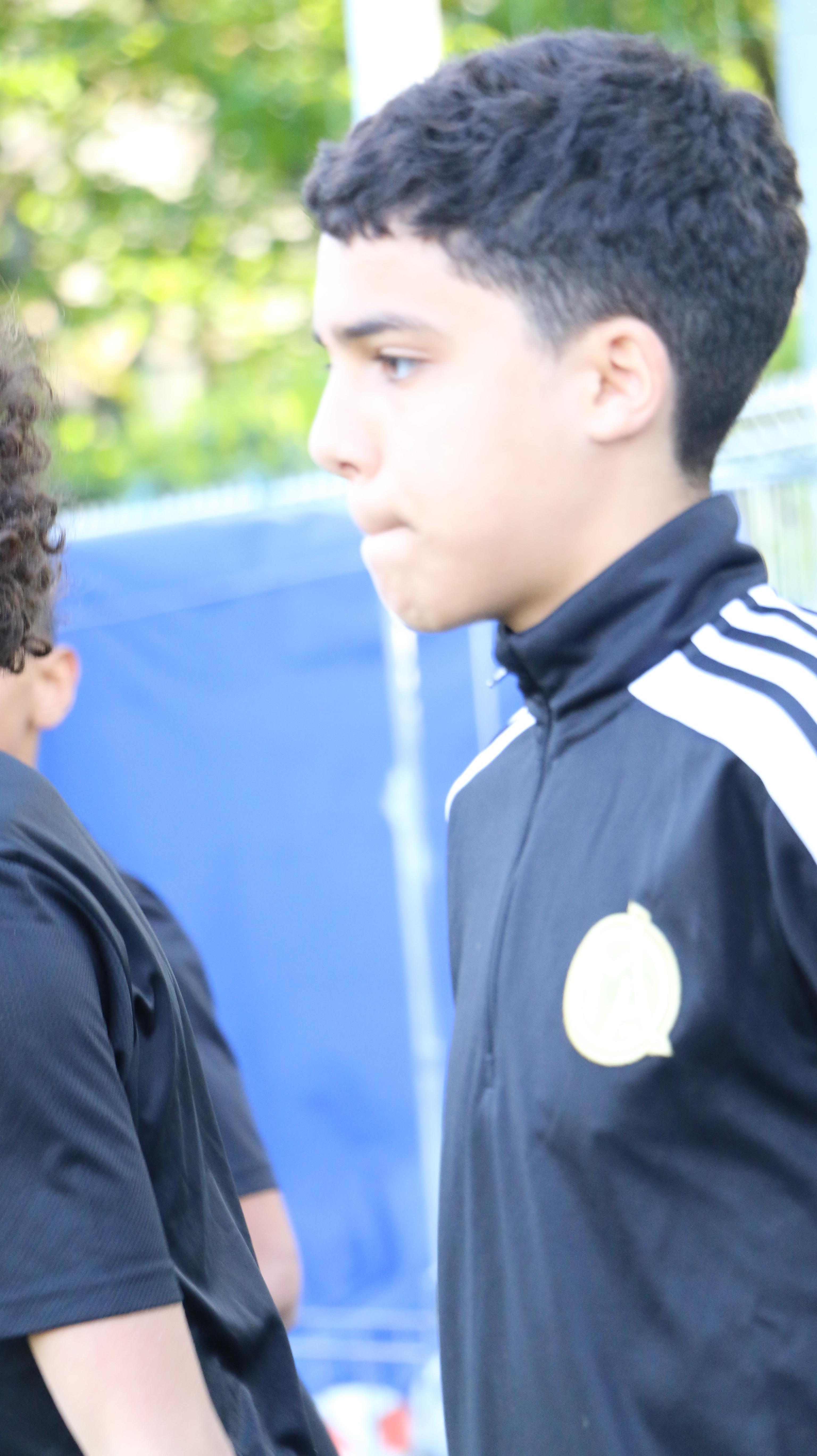 Image de l'entraînement des U14