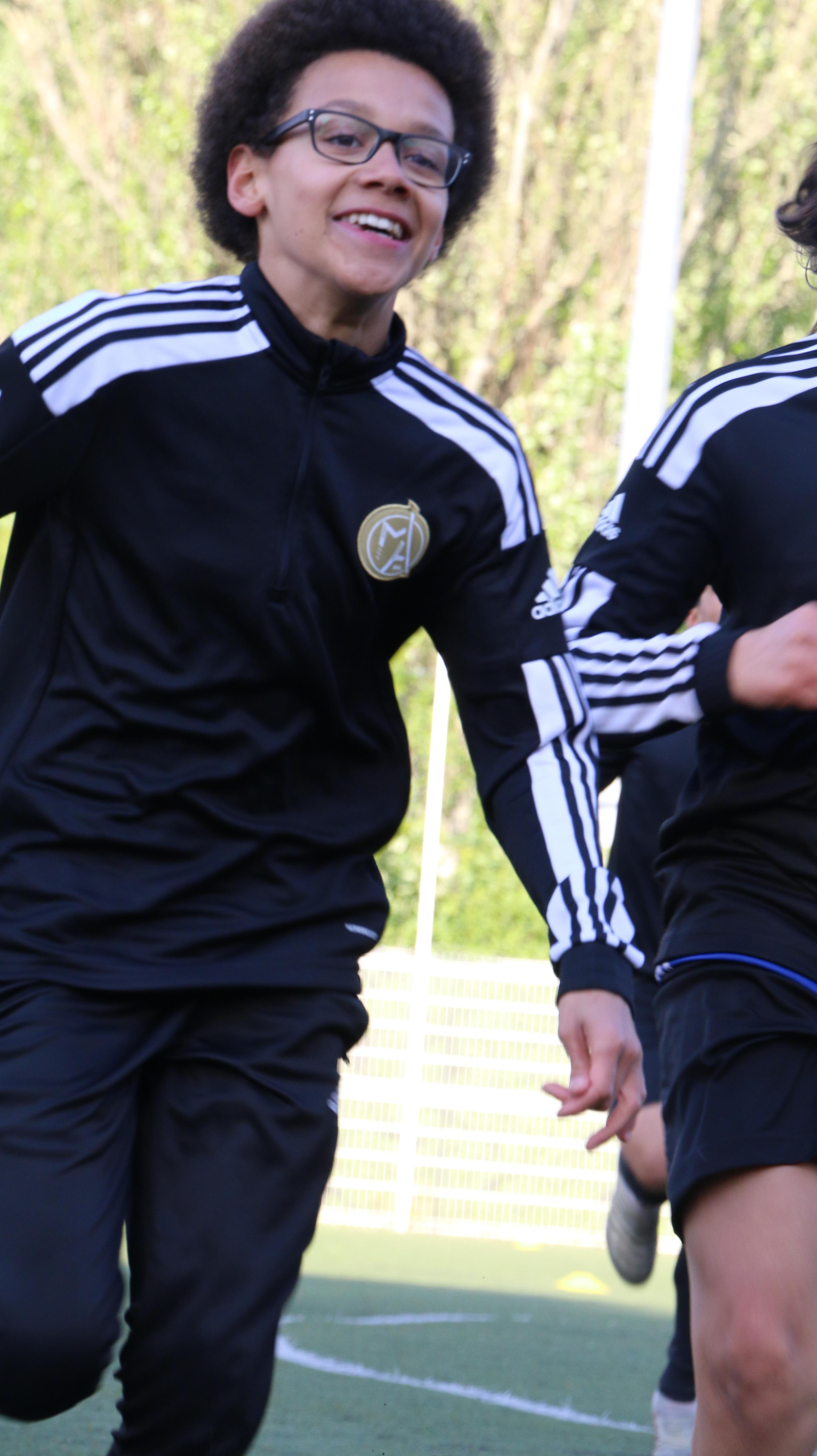 Image de l'entraînement des U14