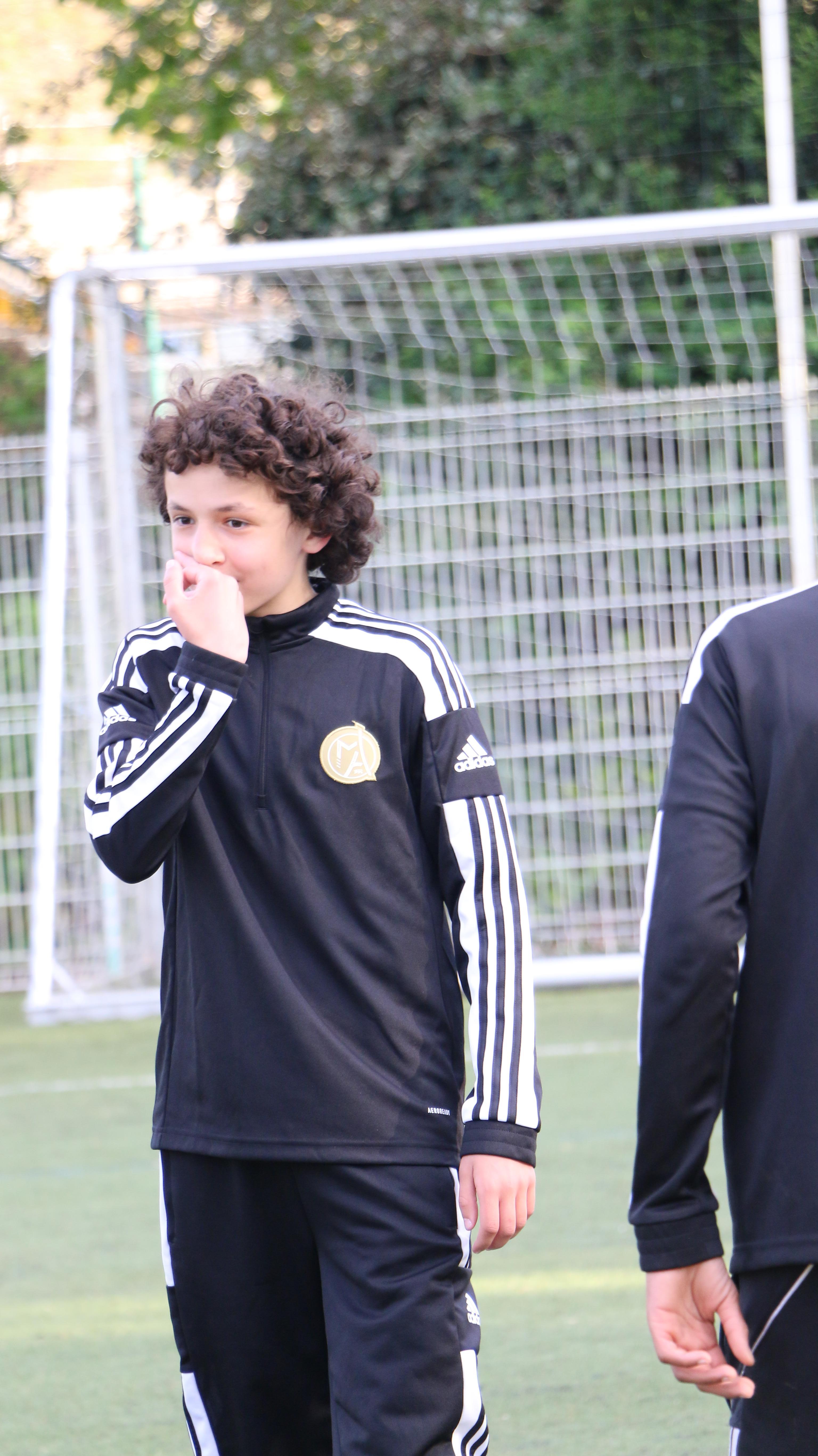 Image de l'entraînement des U14