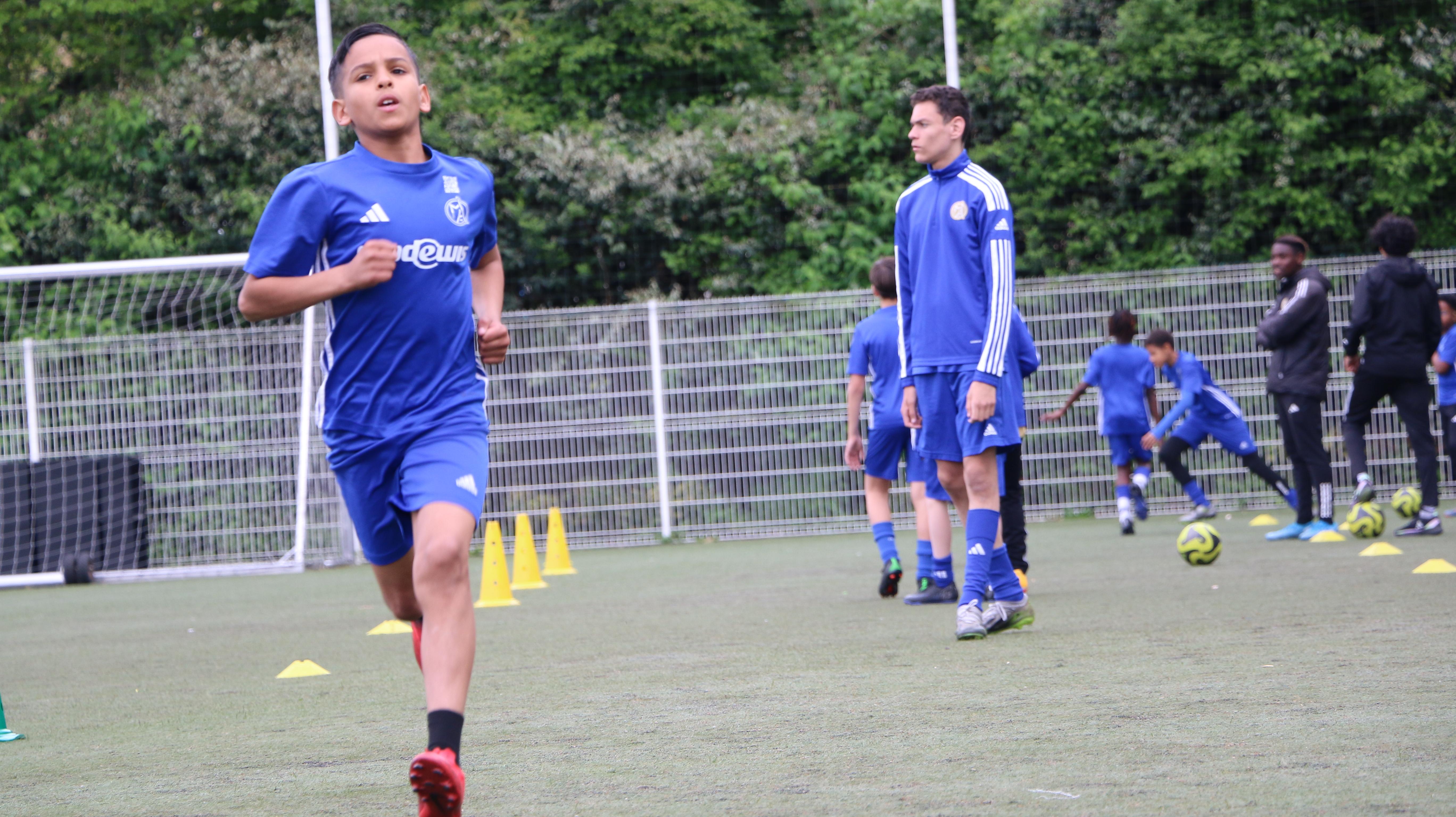 Image de l'entraînement des U14