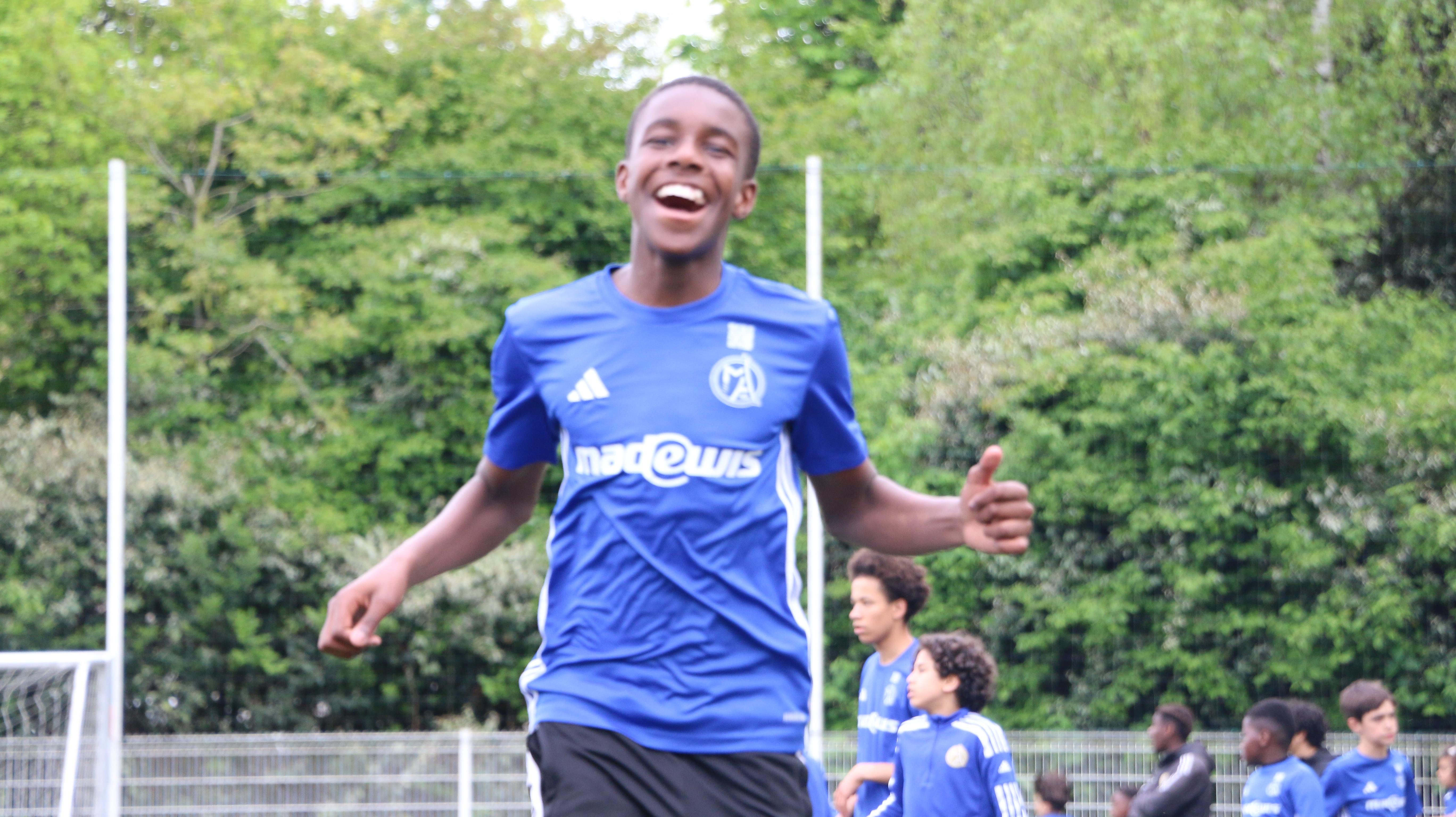 Image de l'entraînement des U14