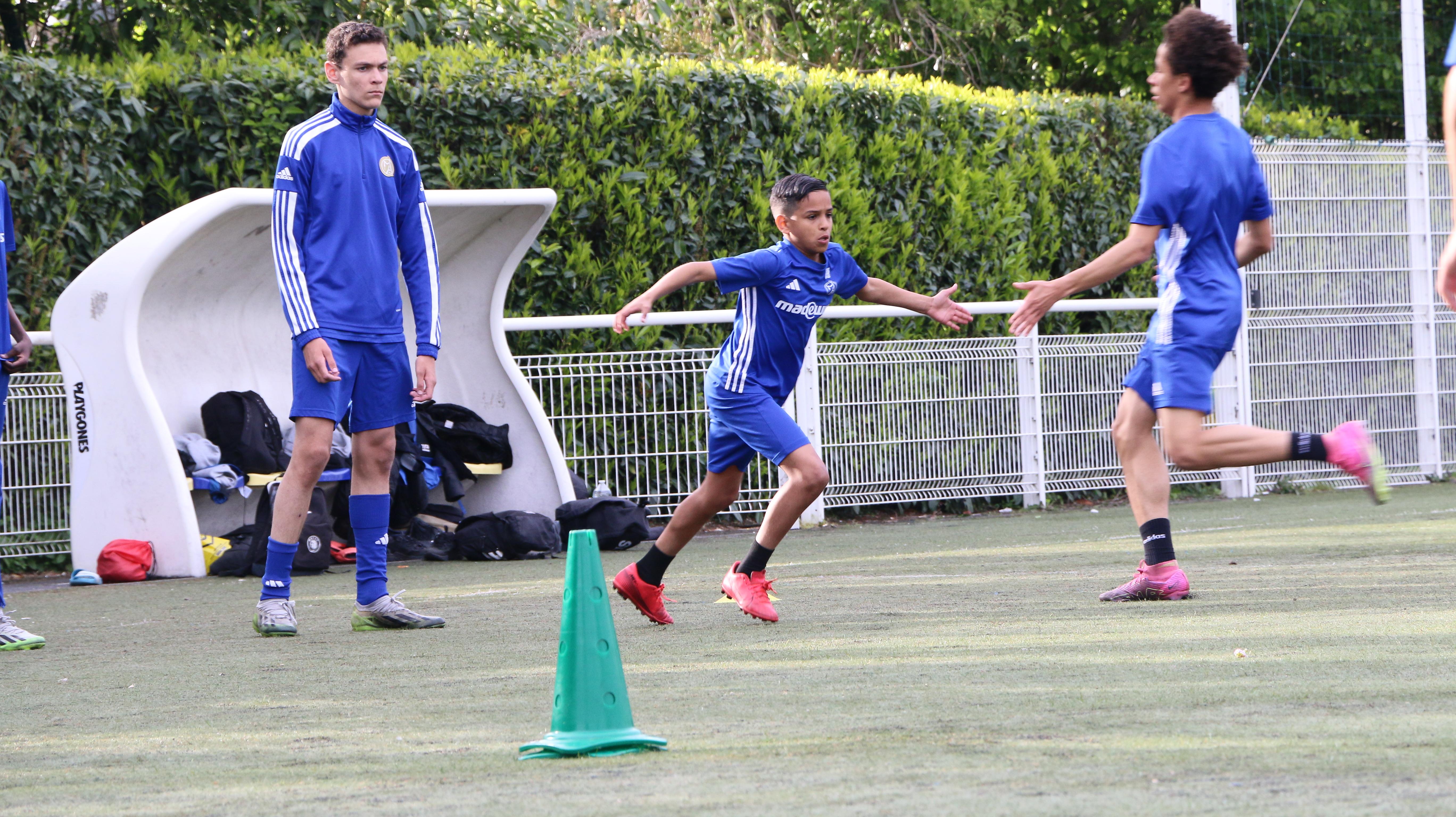 Image de l'entraînement des U14