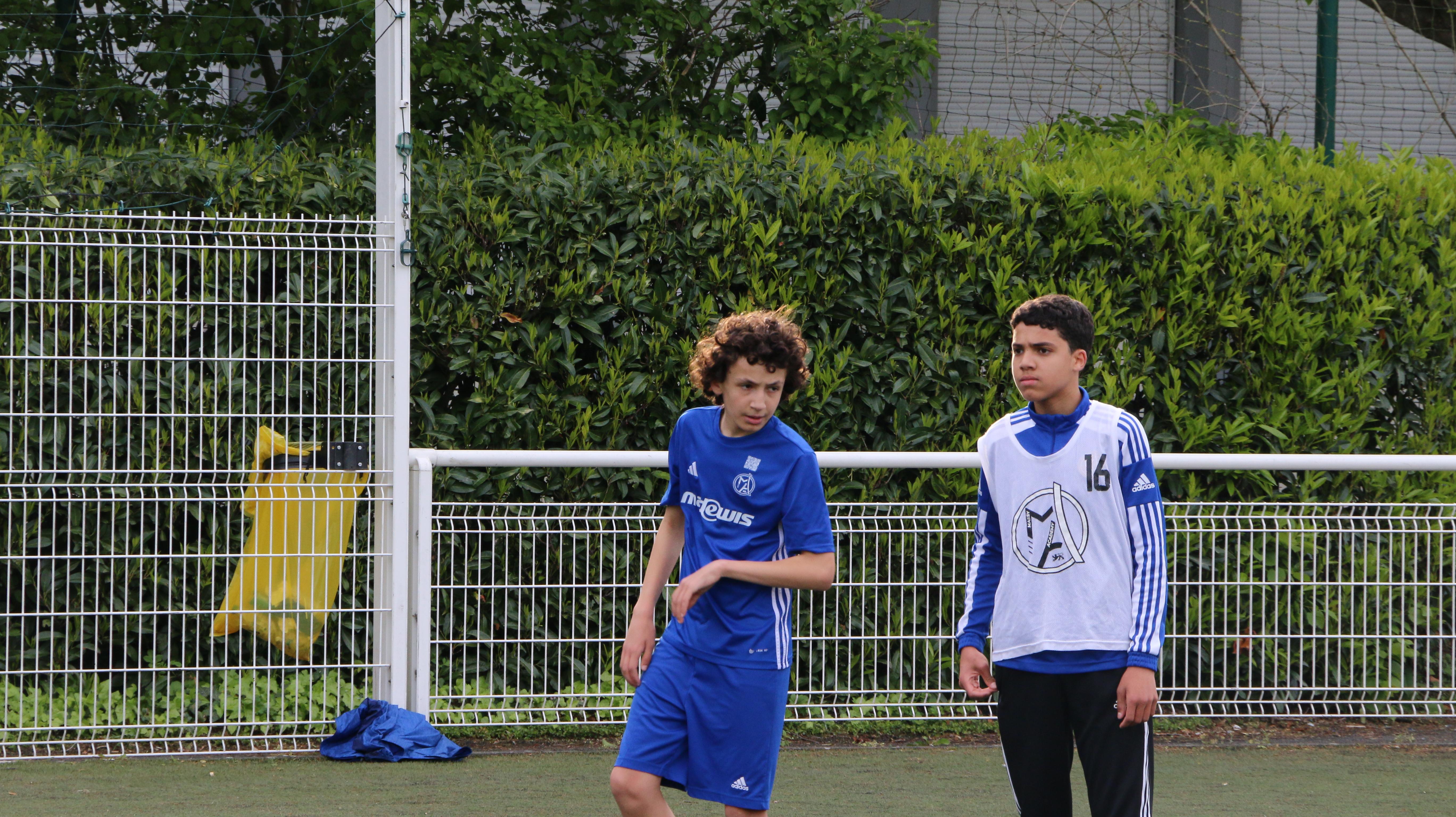 Image de l'entraînement des U14
