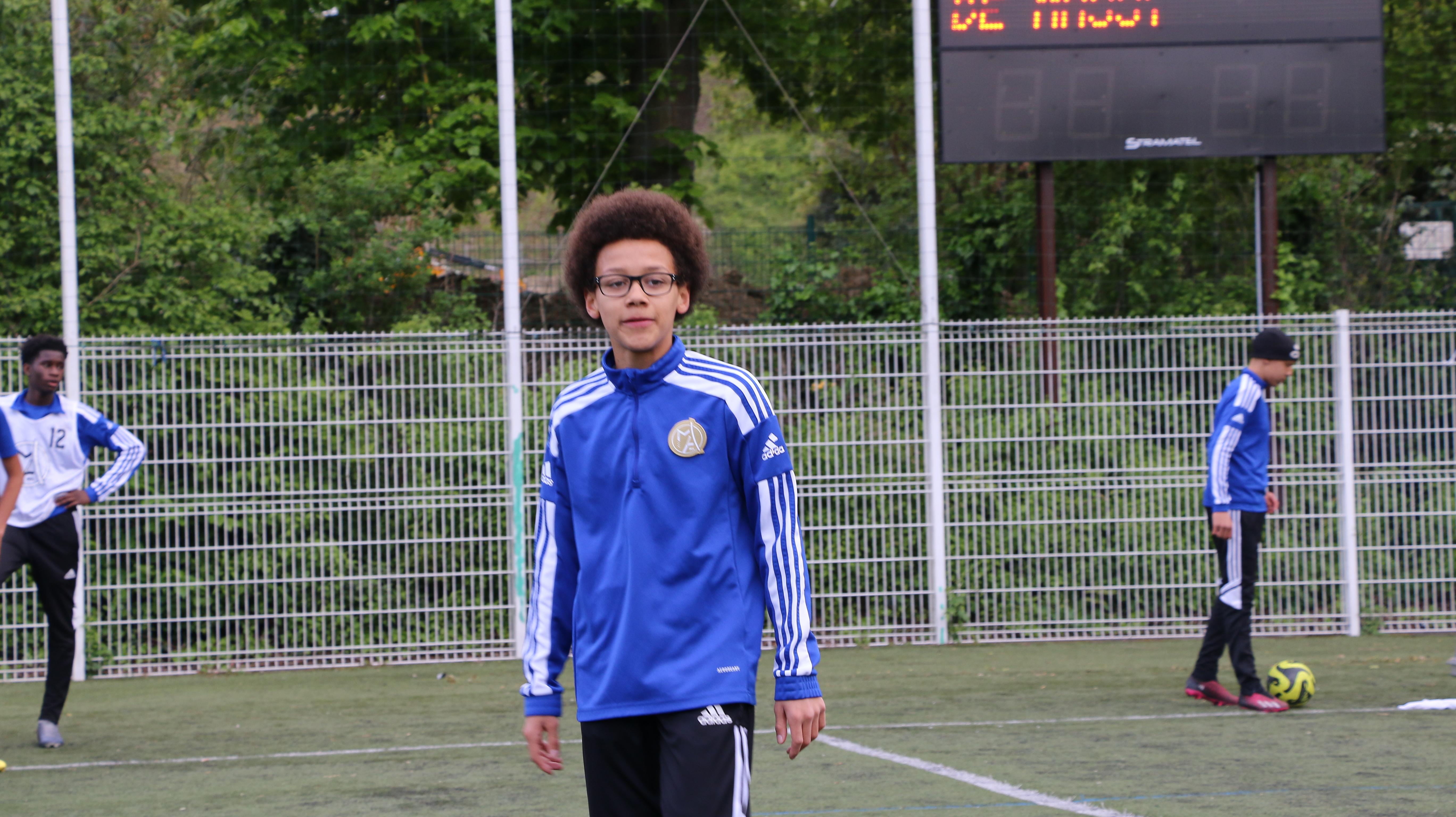 Image de l'entraînement des U14
