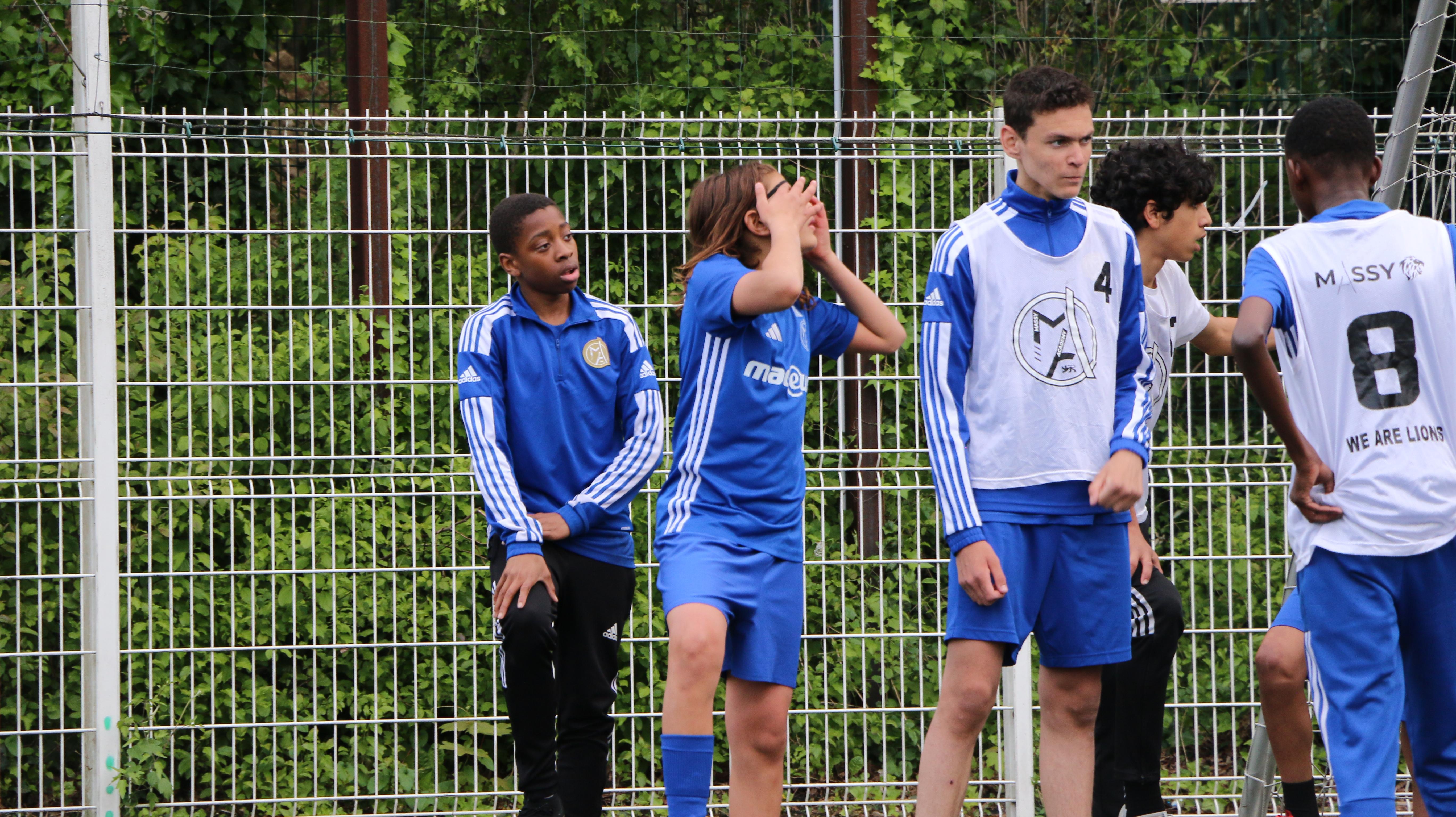 Image de l'entraînement des U14