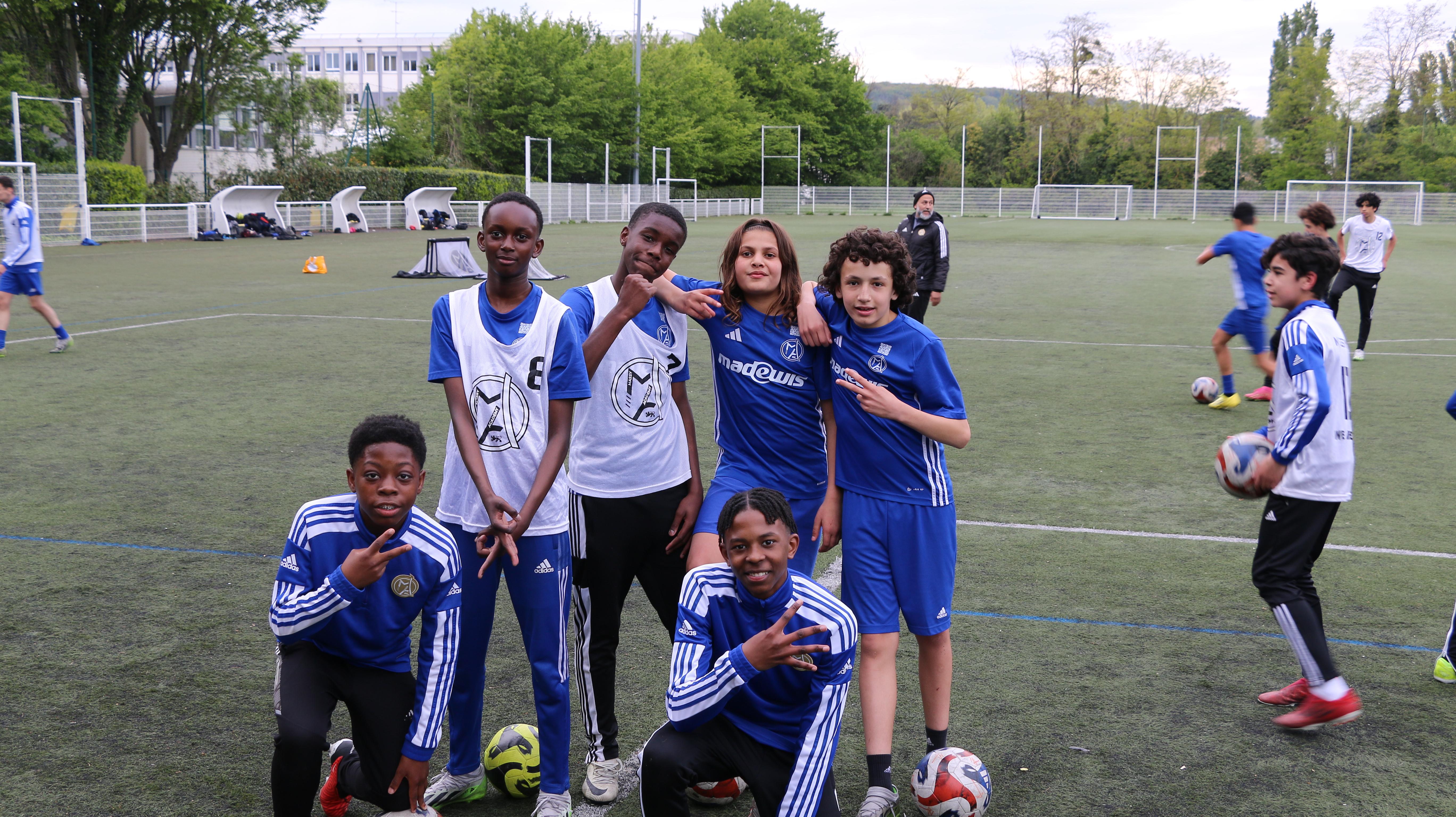 Image de l'entraînement des U14