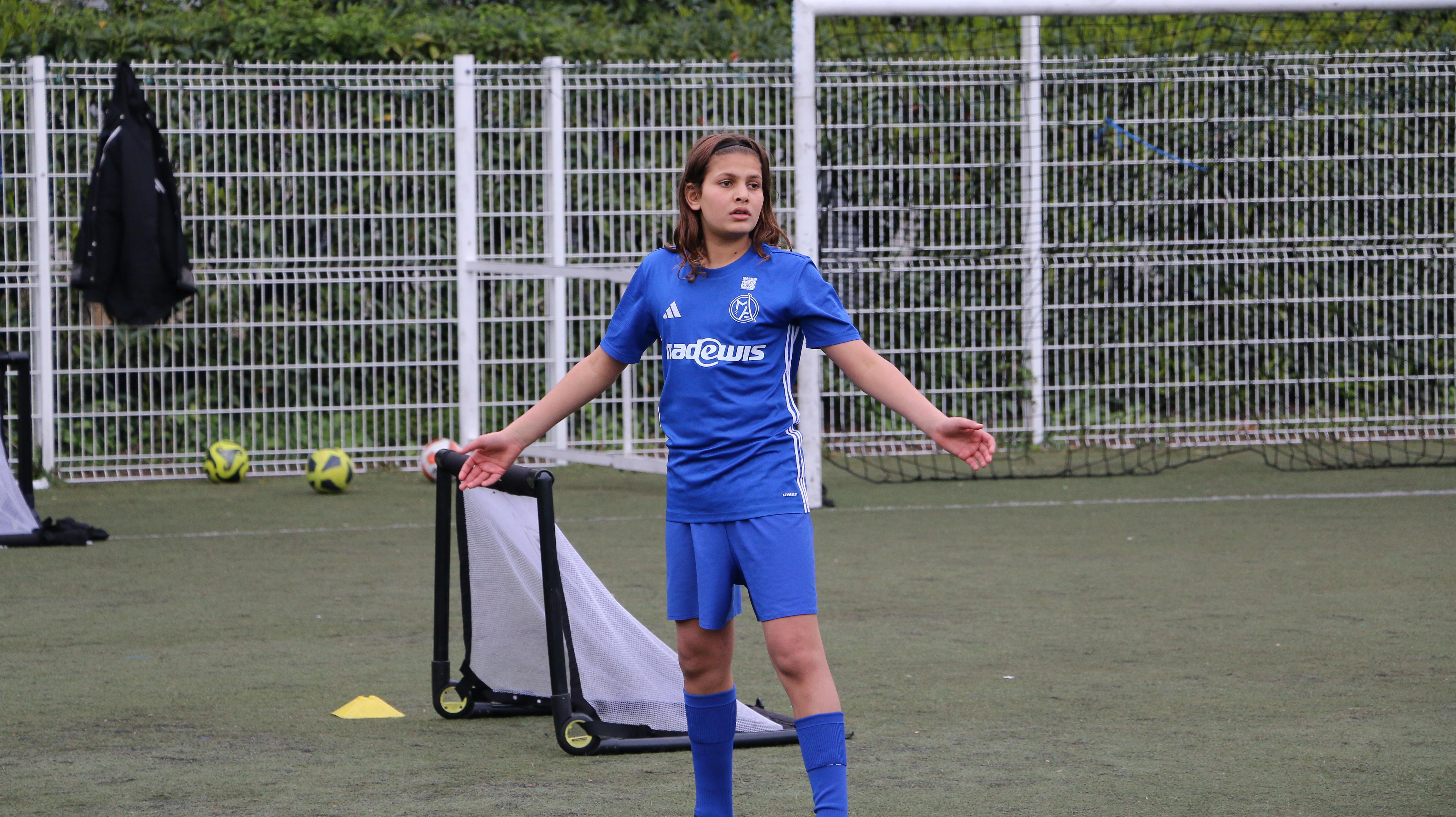 Image de l'entraînement des U14