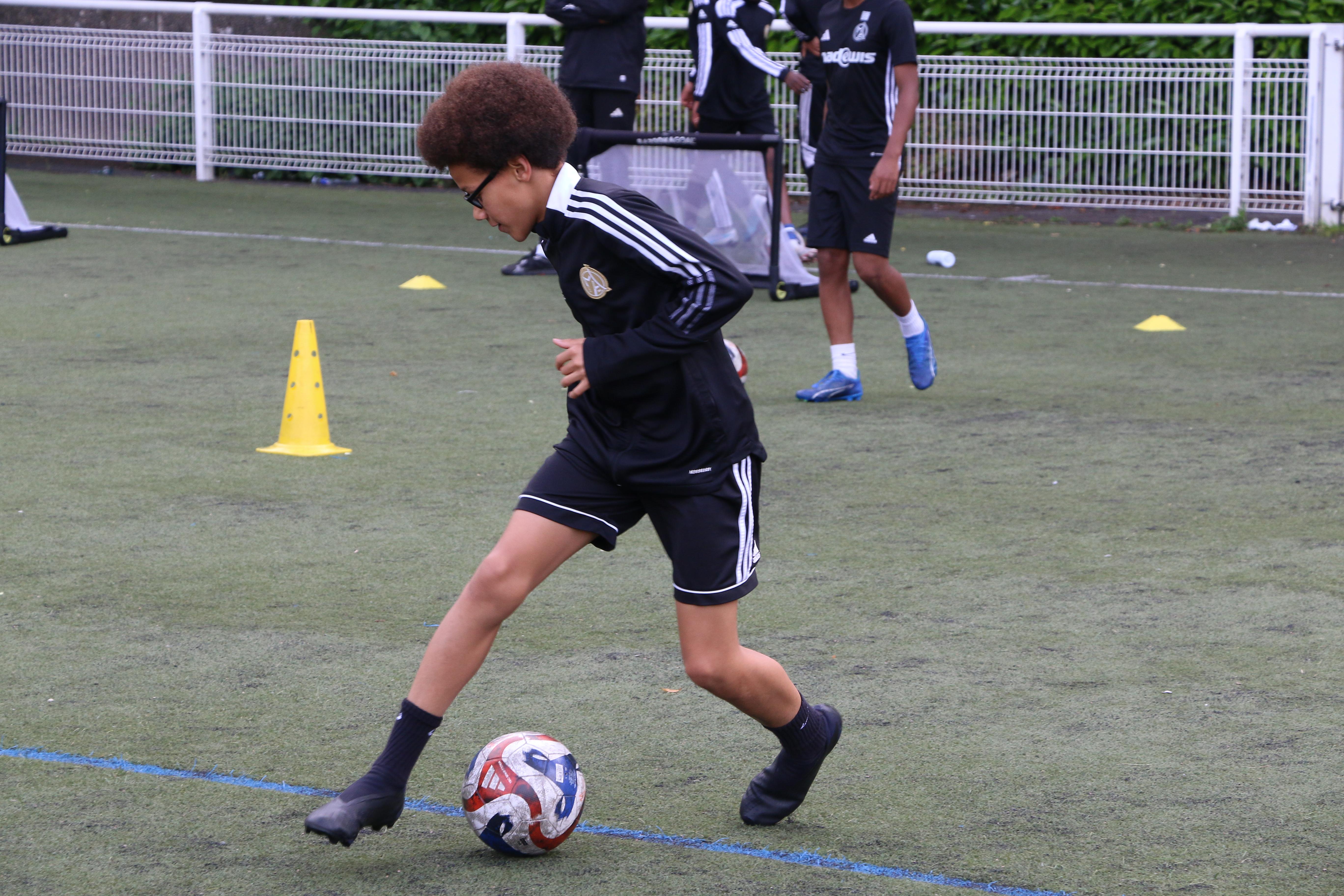 Image de l'entraînement des U14