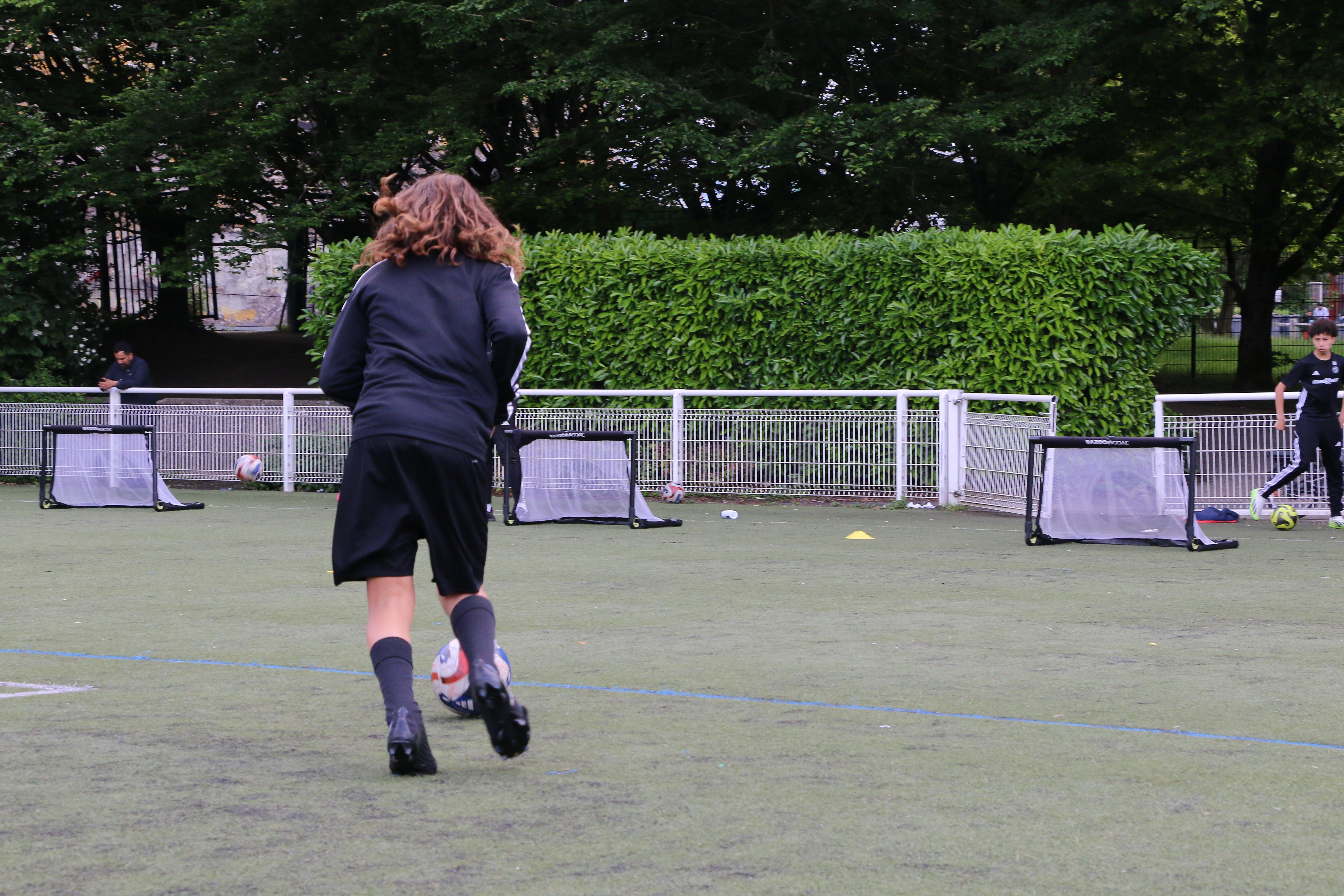 Image de l'entraînement des U14