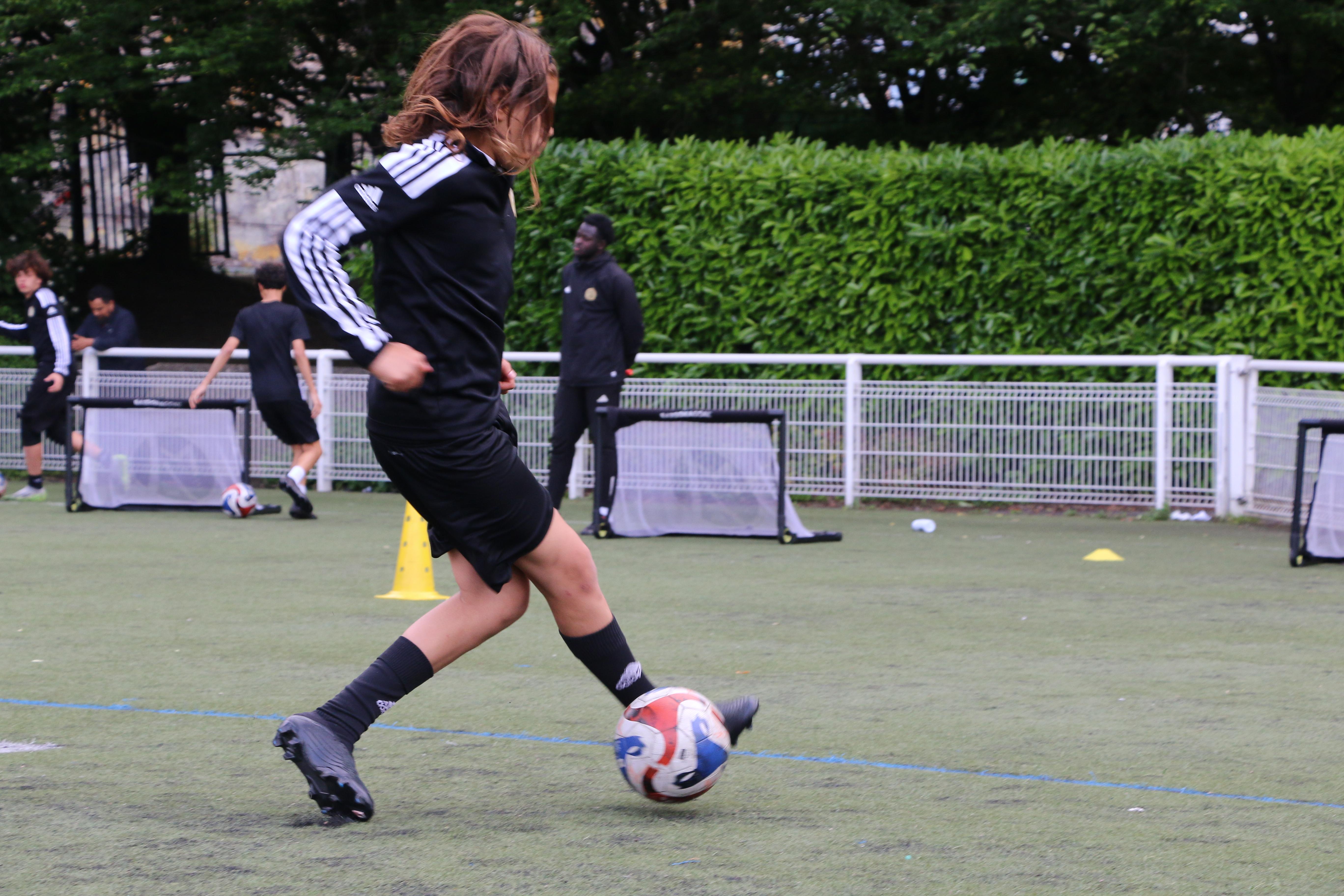 Image de l'entraînement des U14