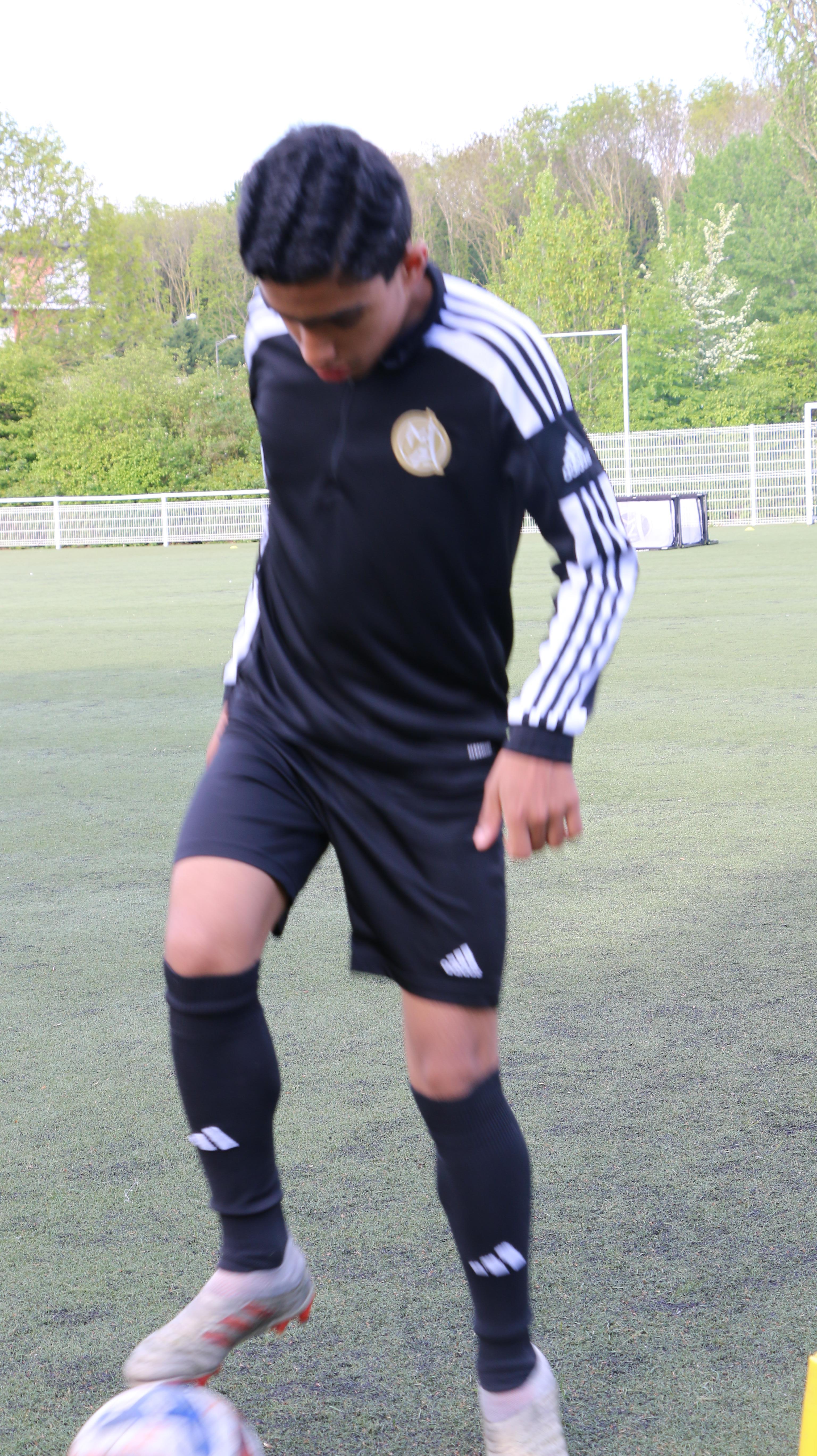 Image de l'entraînement des U15