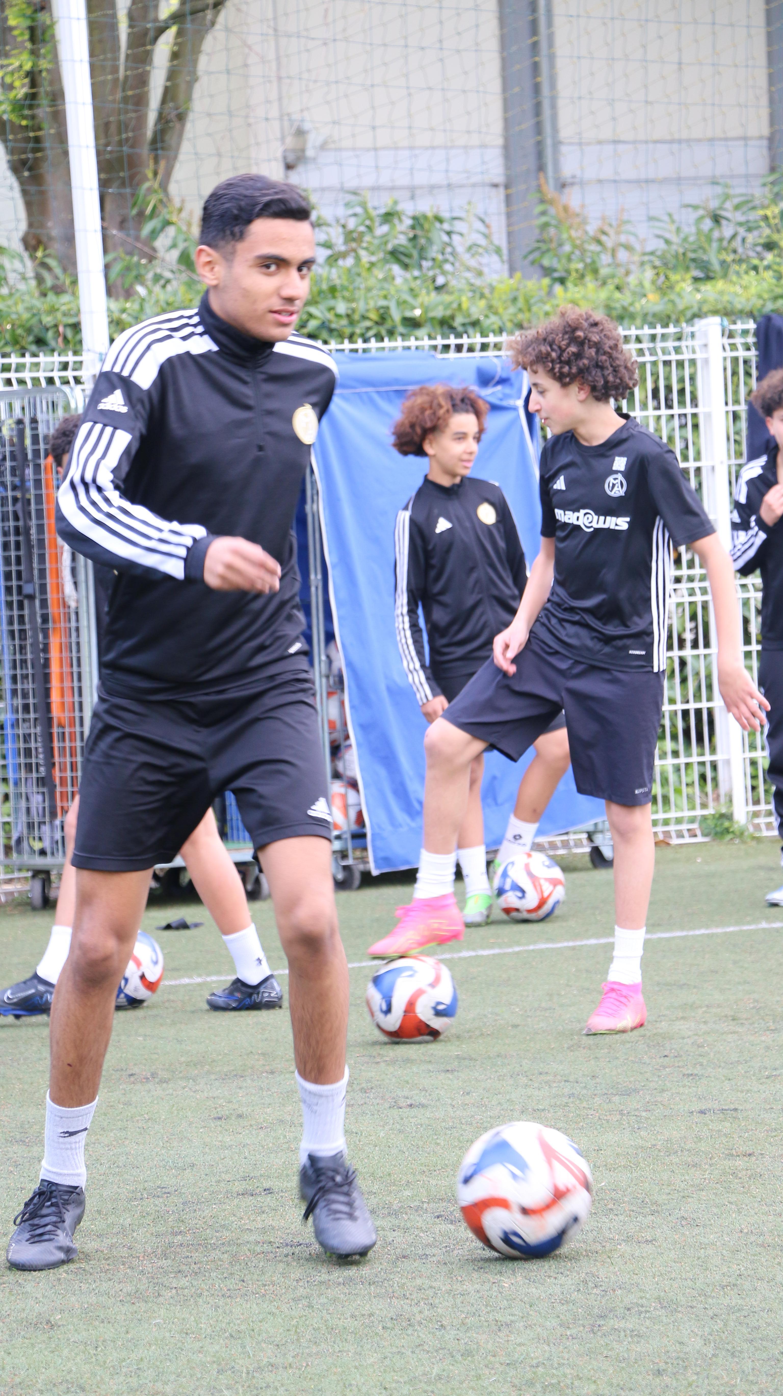 Image de l'entraînement des U15