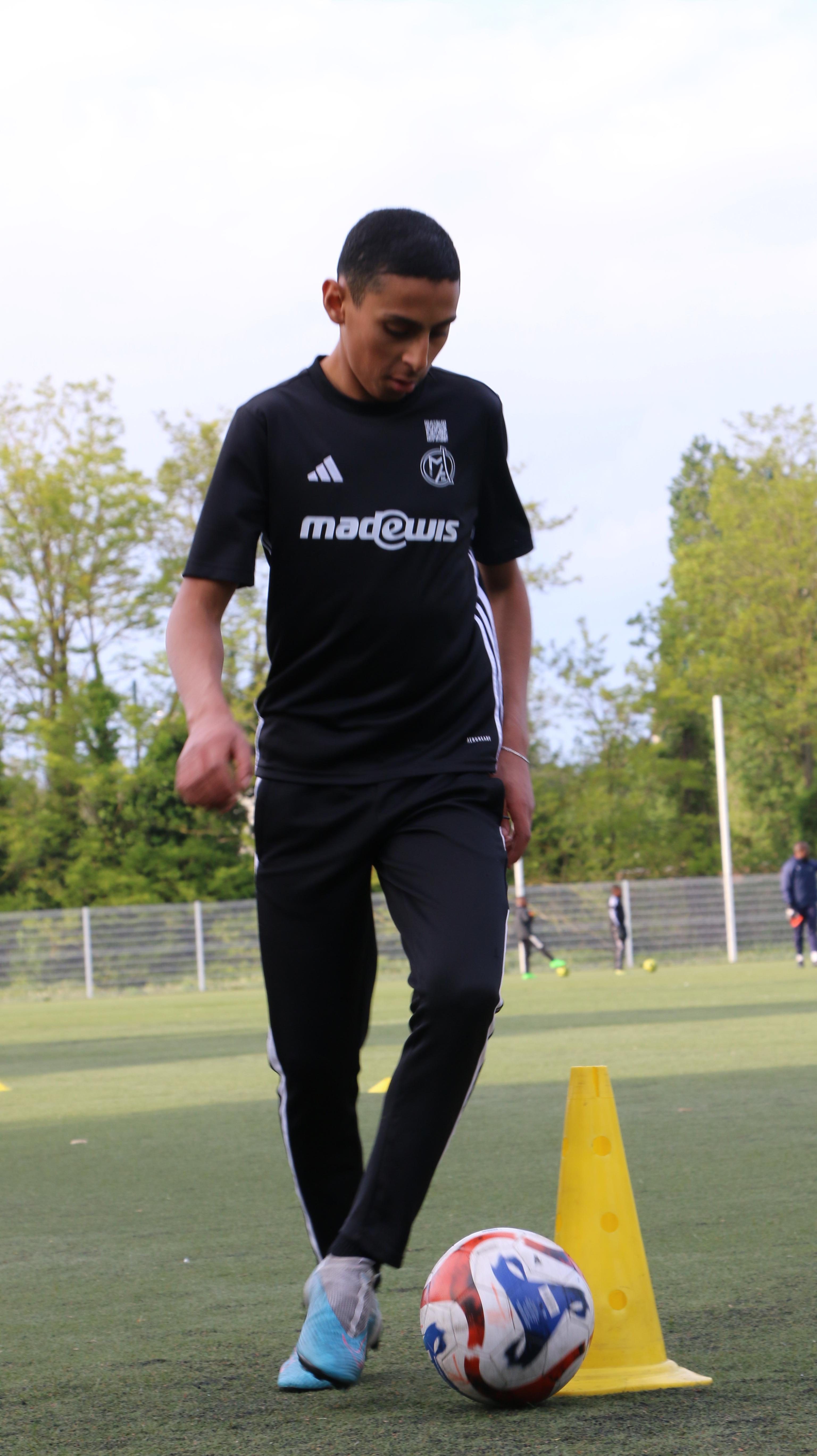 Image de l'entraînement des U15