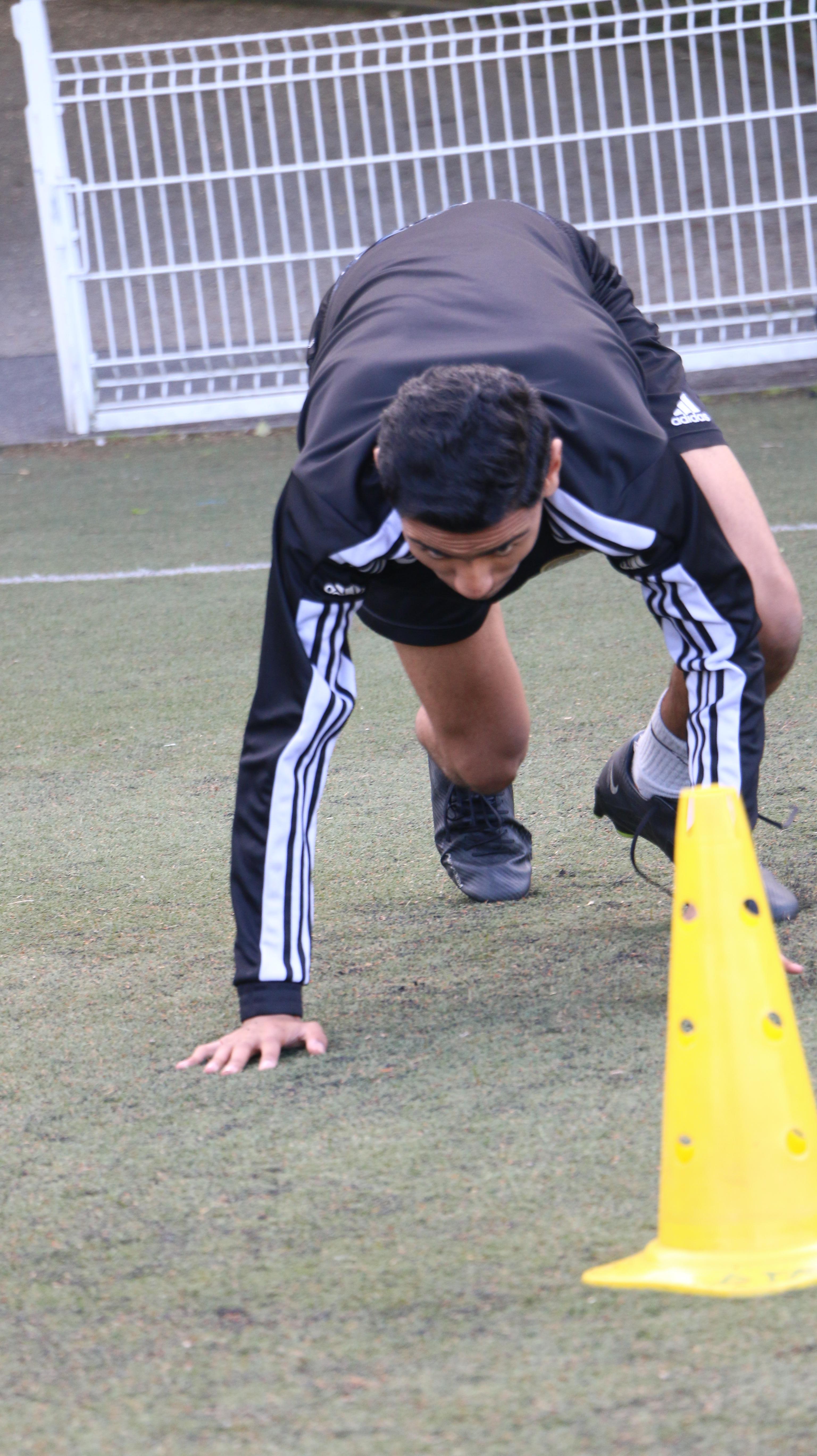 Image de l'entraînement des U15