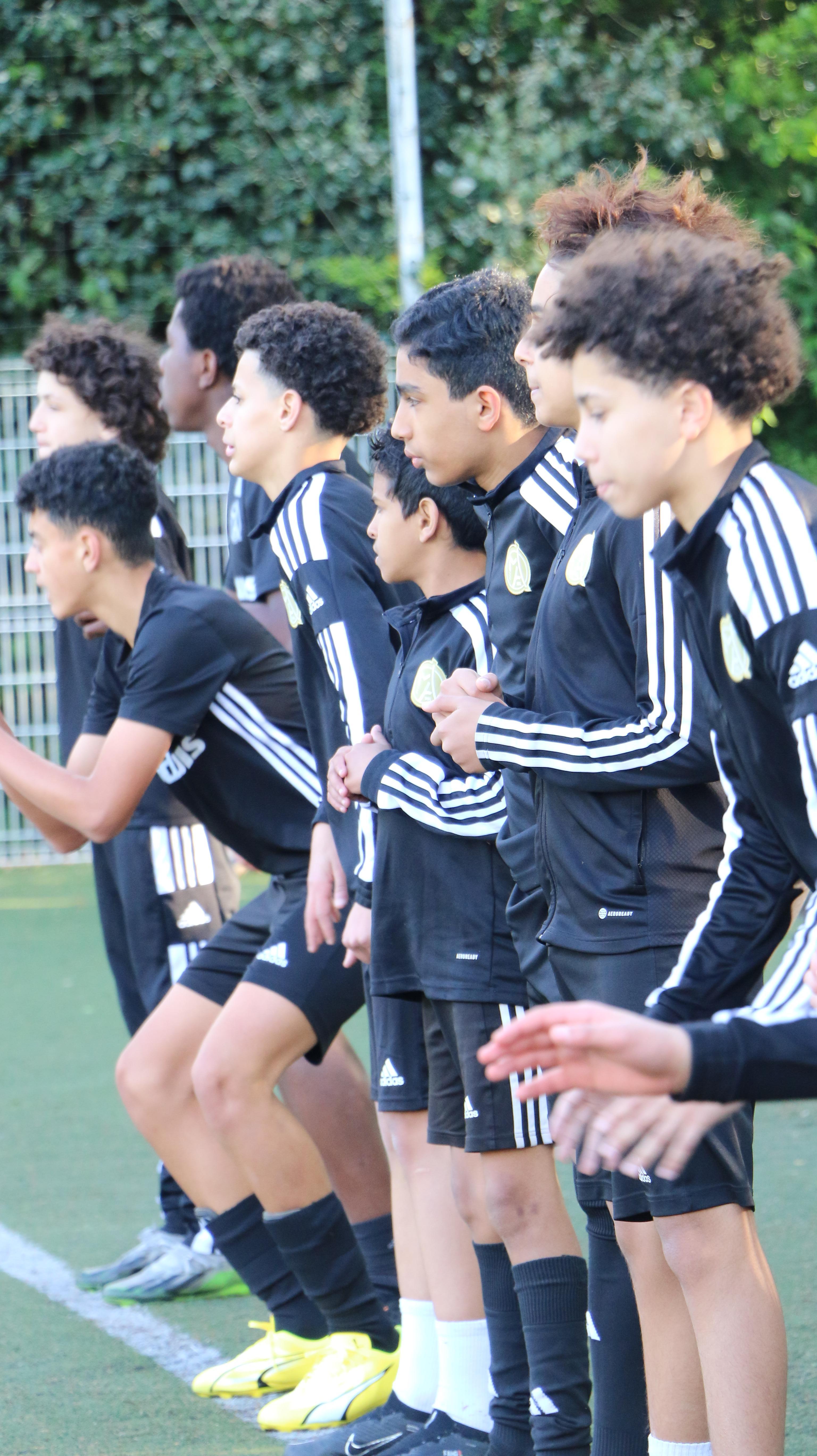 Image de l'entraînement des U15