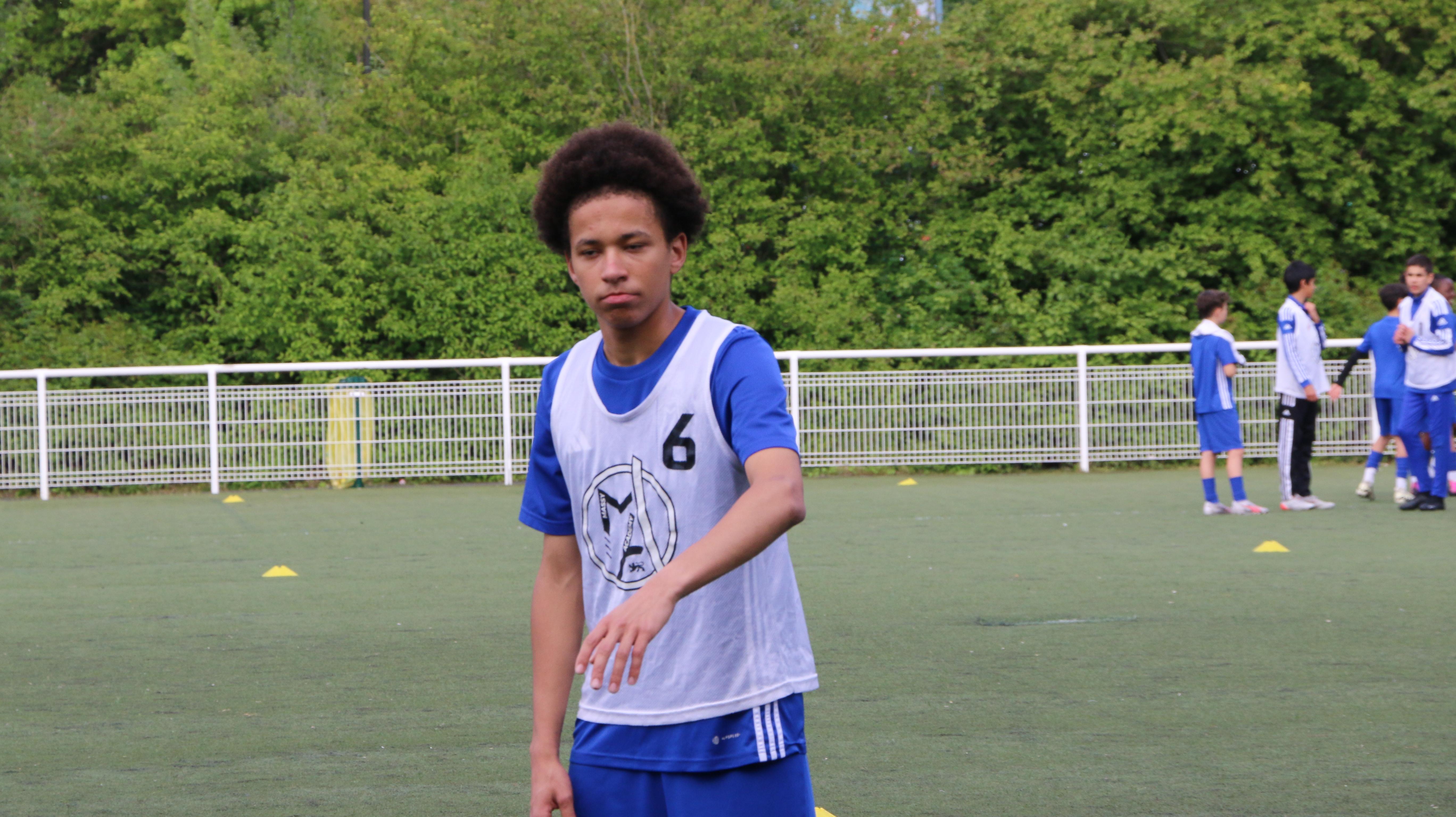 Image de l'entraînement des U15