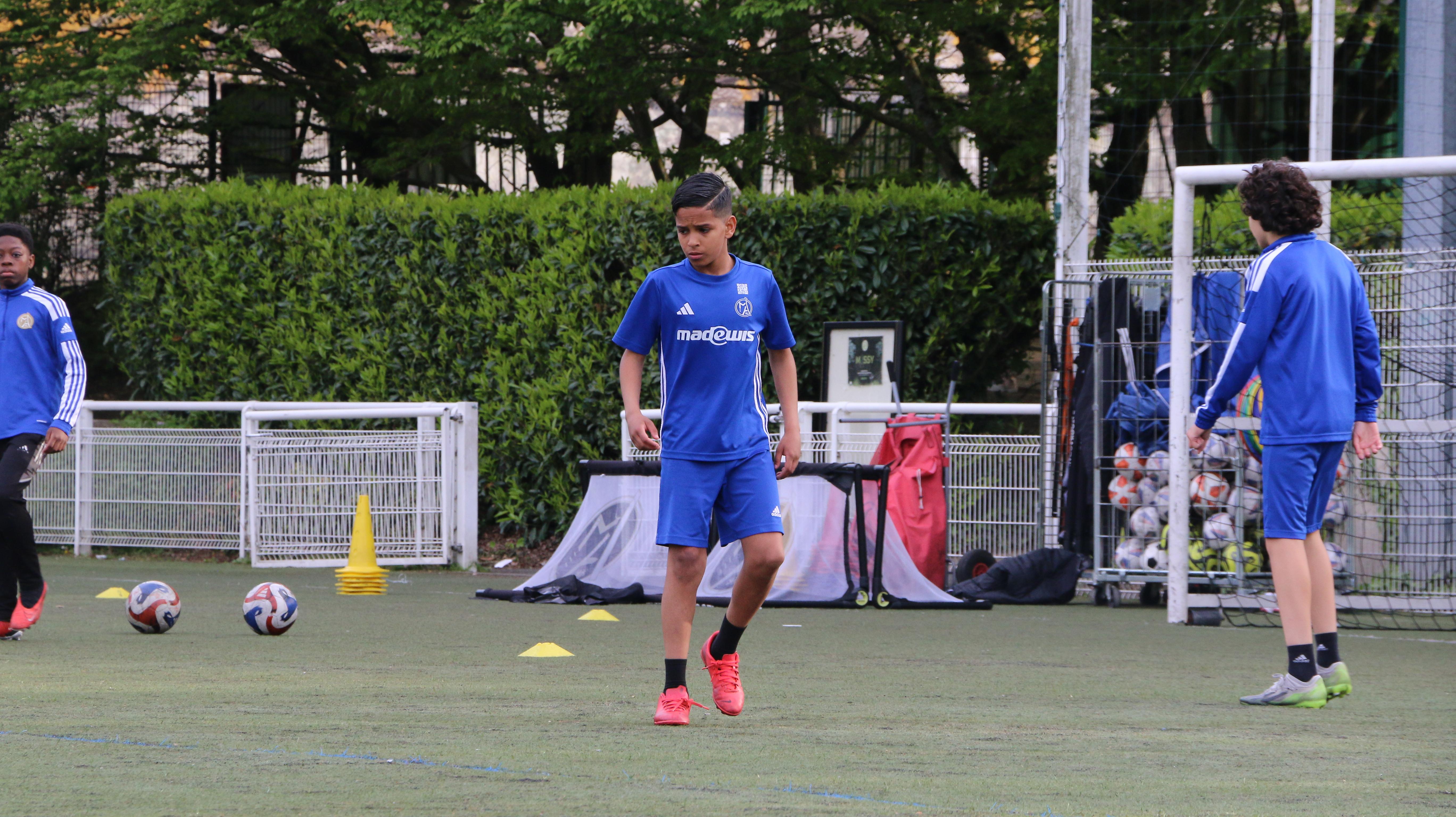 Image de l'entraînement des U15