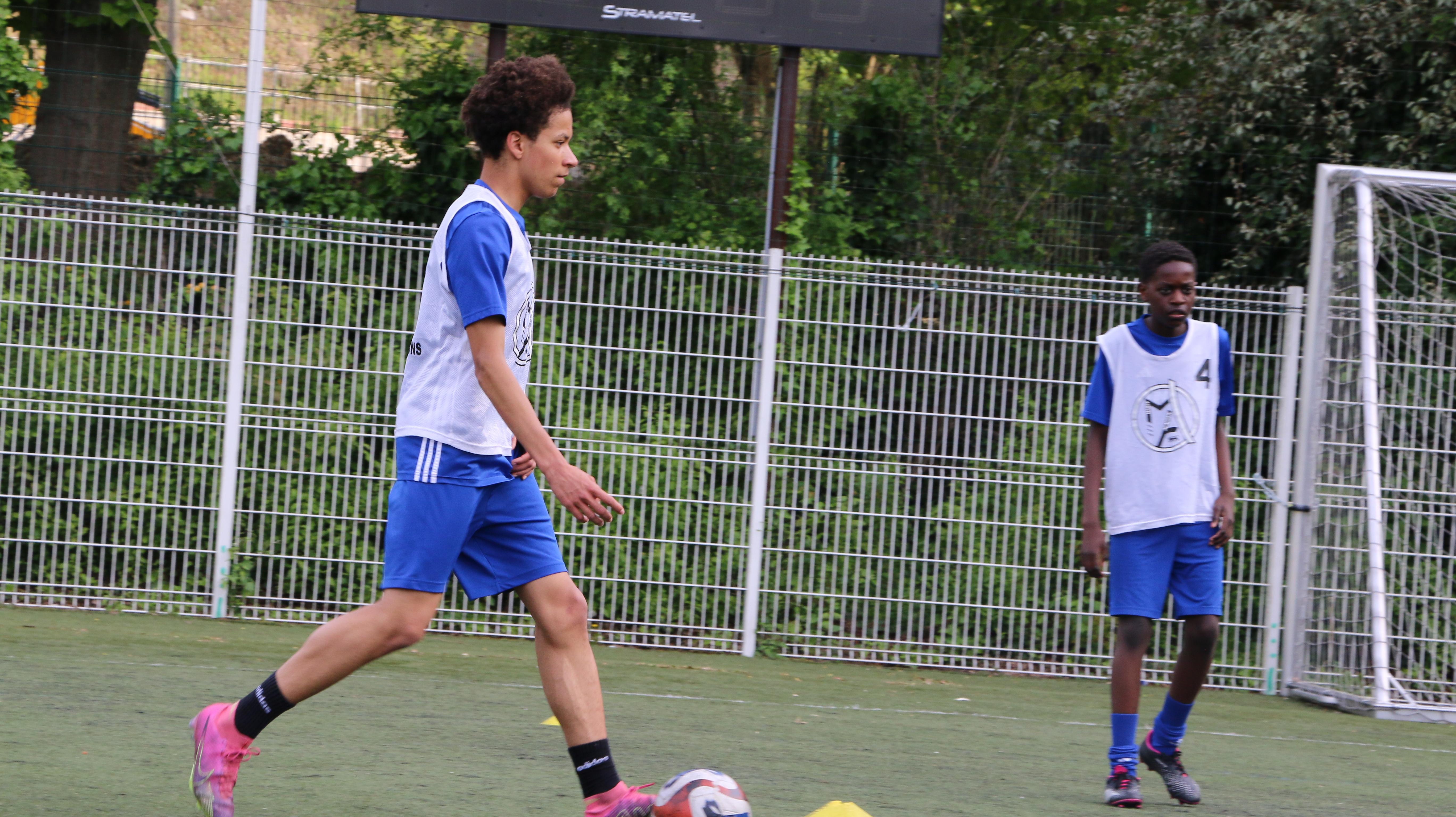 Image de l'entraînement des U15