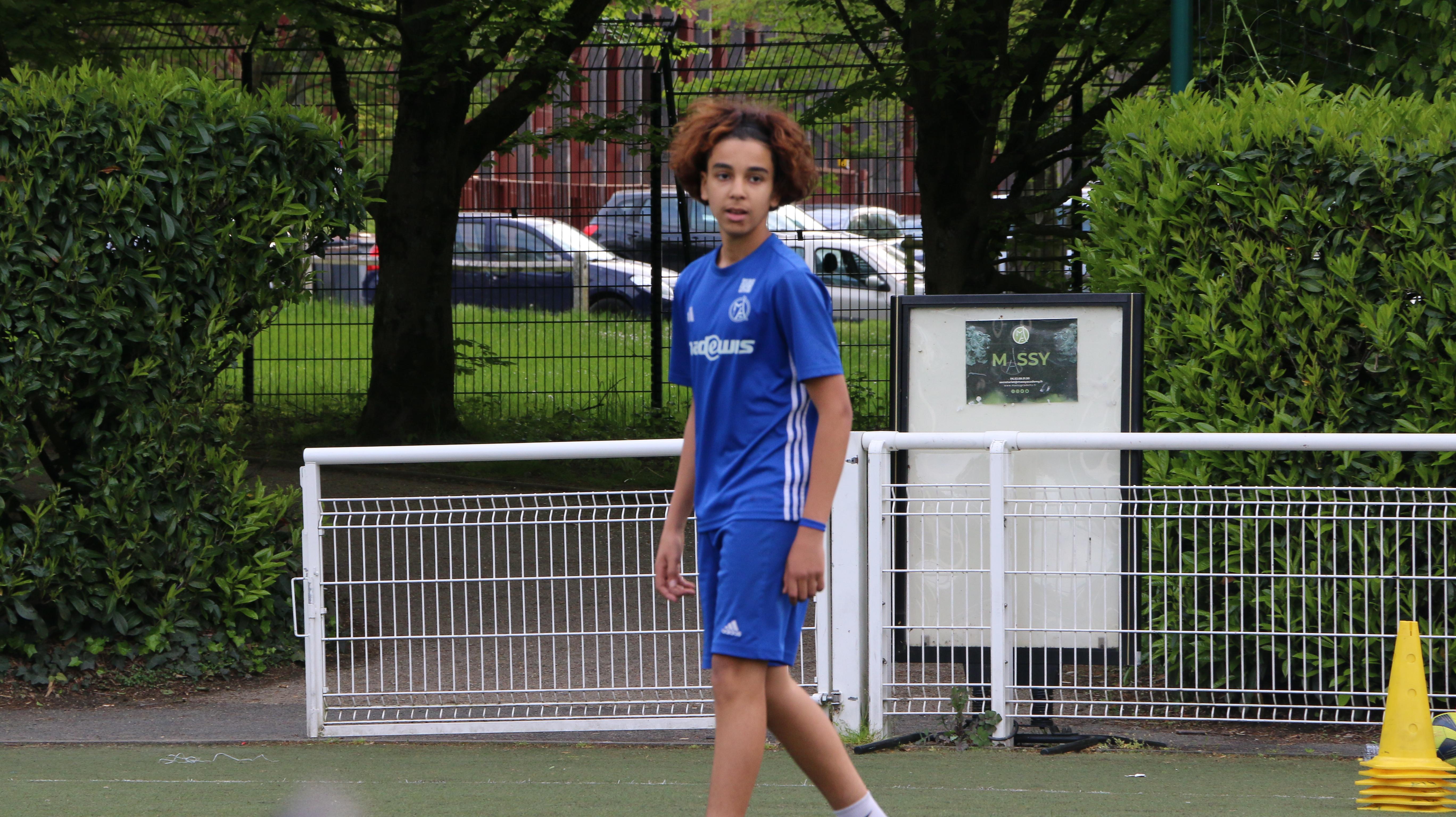 Image de l'entraînement des U15