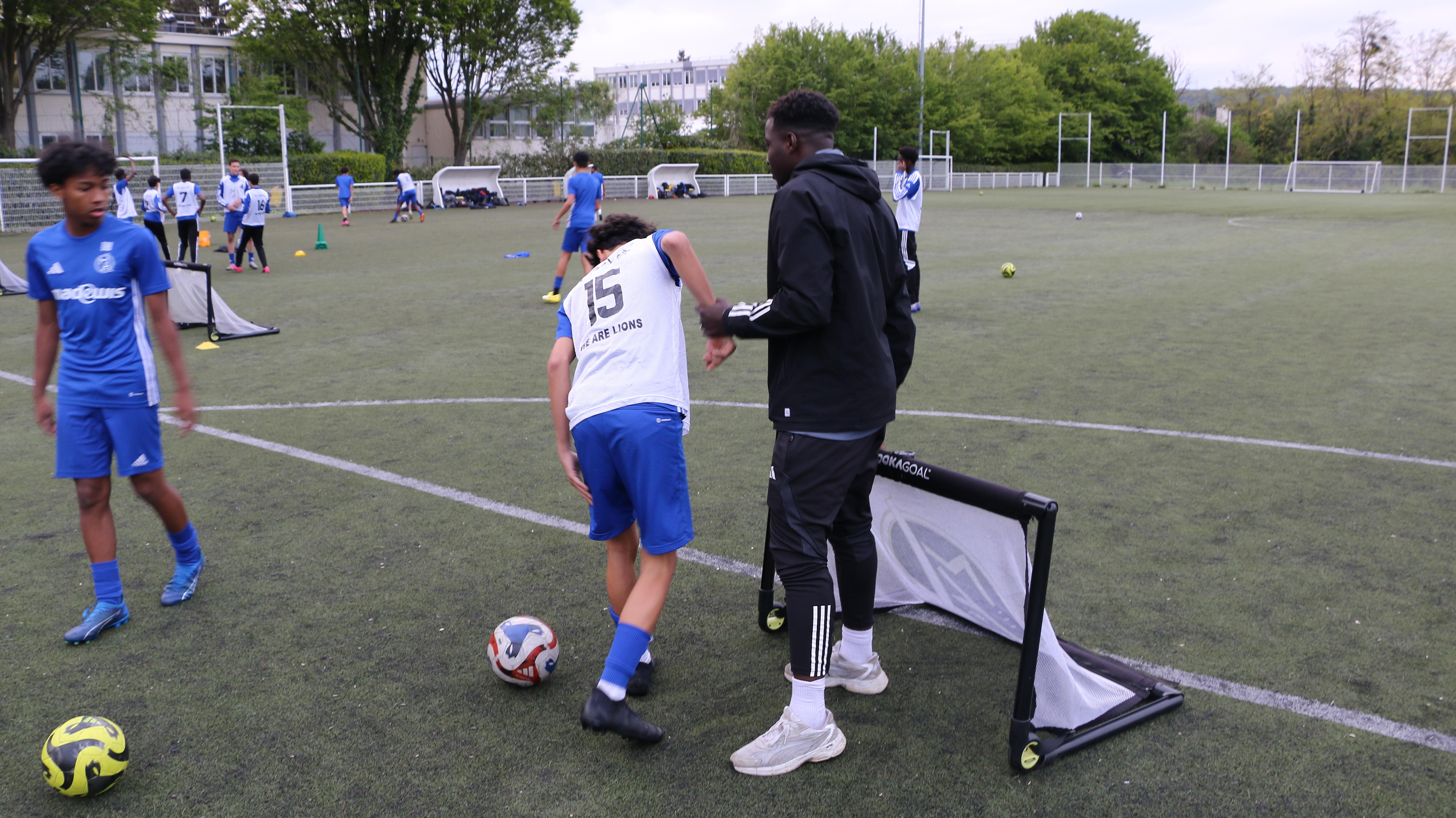 Image de l'entraînement des U15