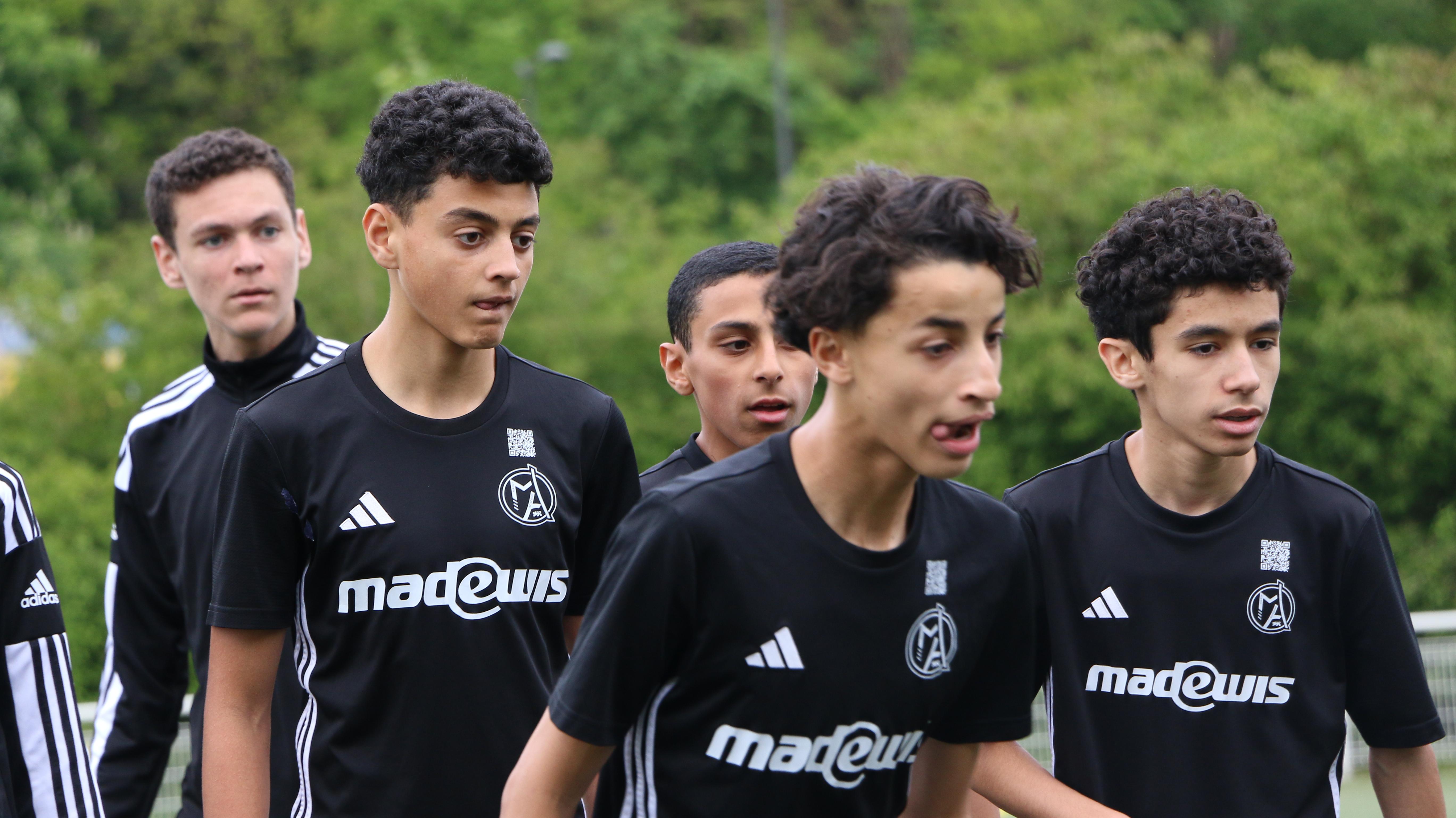 Image de l'entraînement des U15
