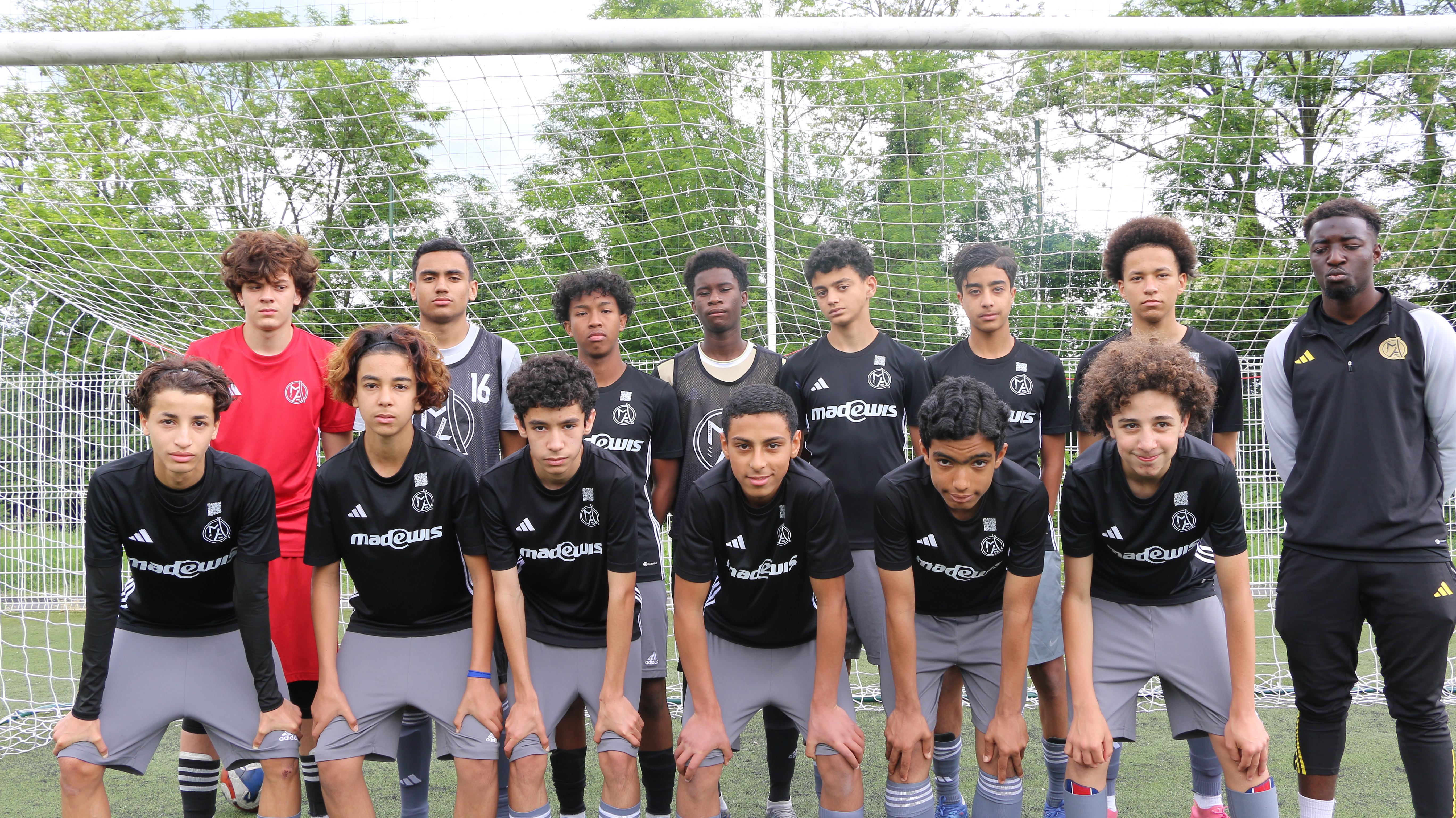 Image de l'entraînement des U15