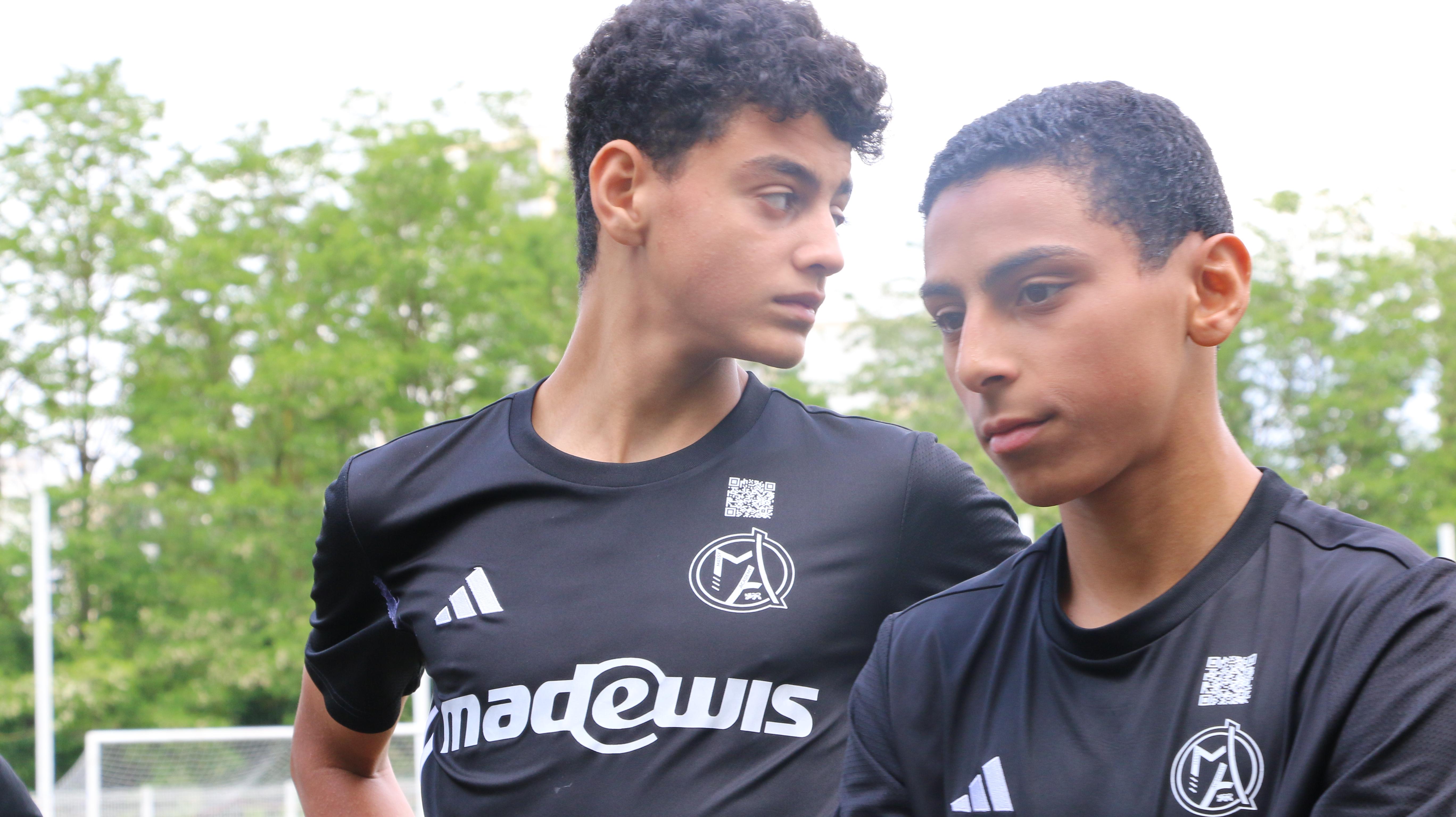 Image de l'entraînement des U15