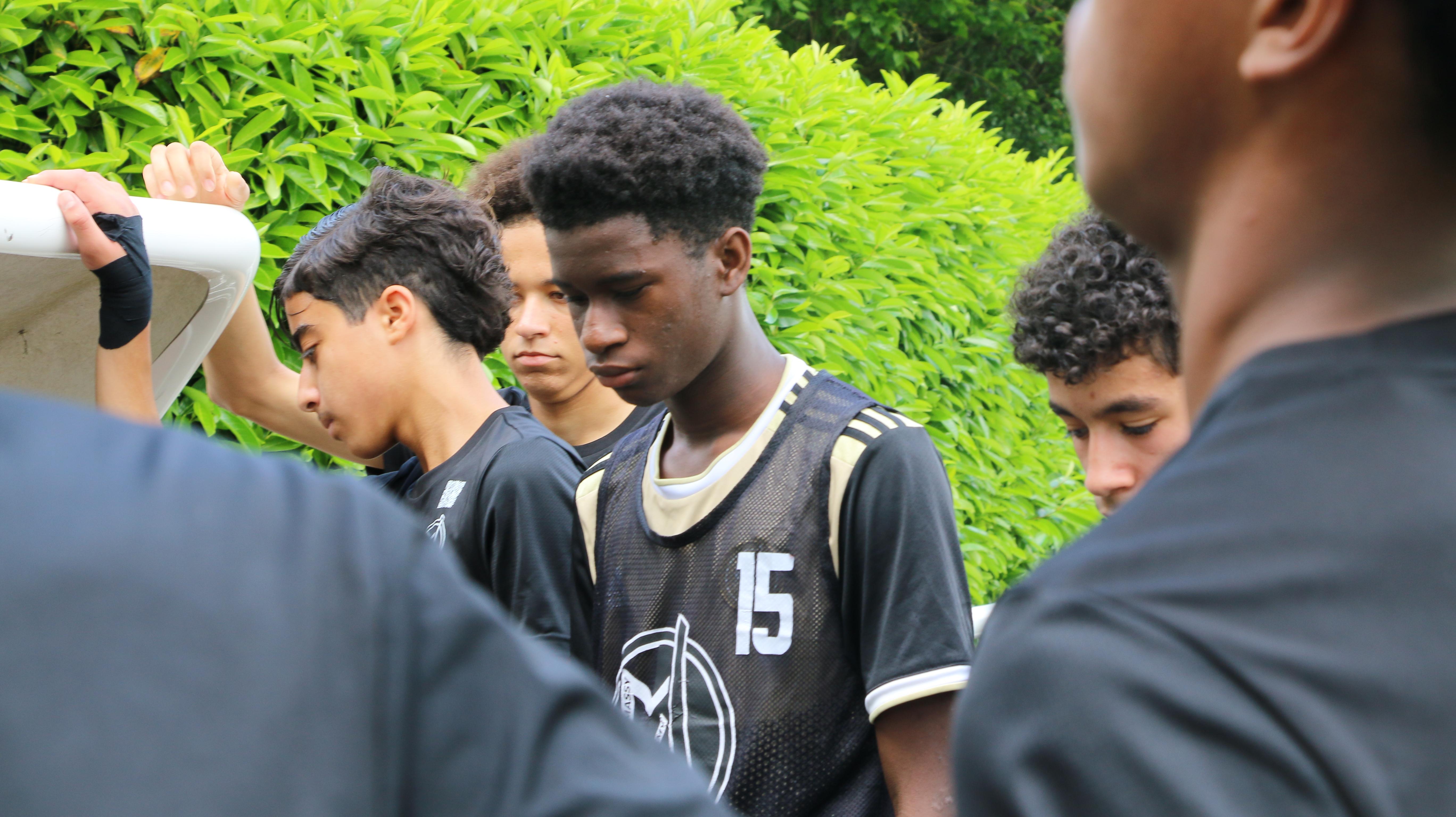 Image de l'entraînement des U15