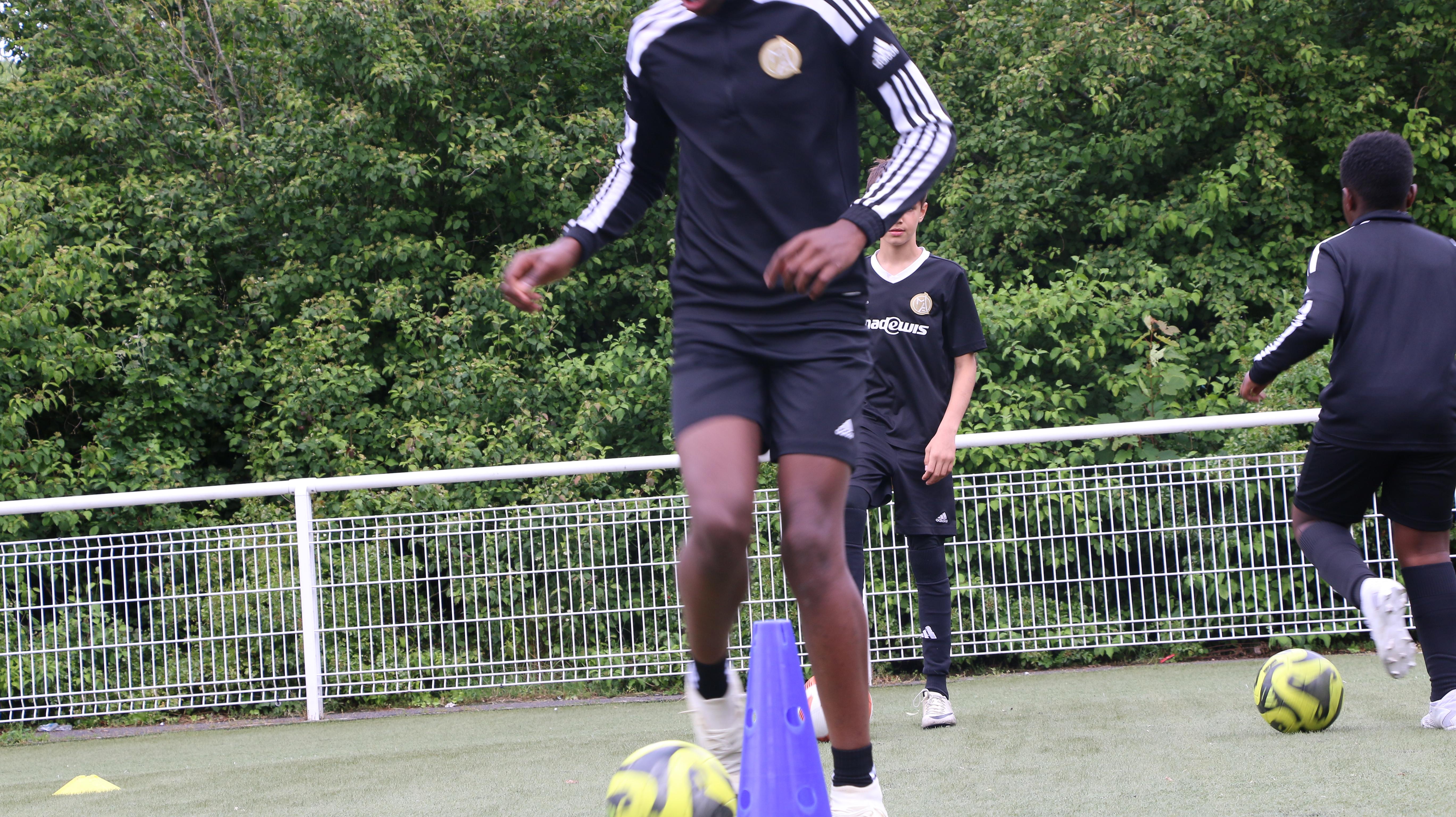 Image de l'entraînement des U15