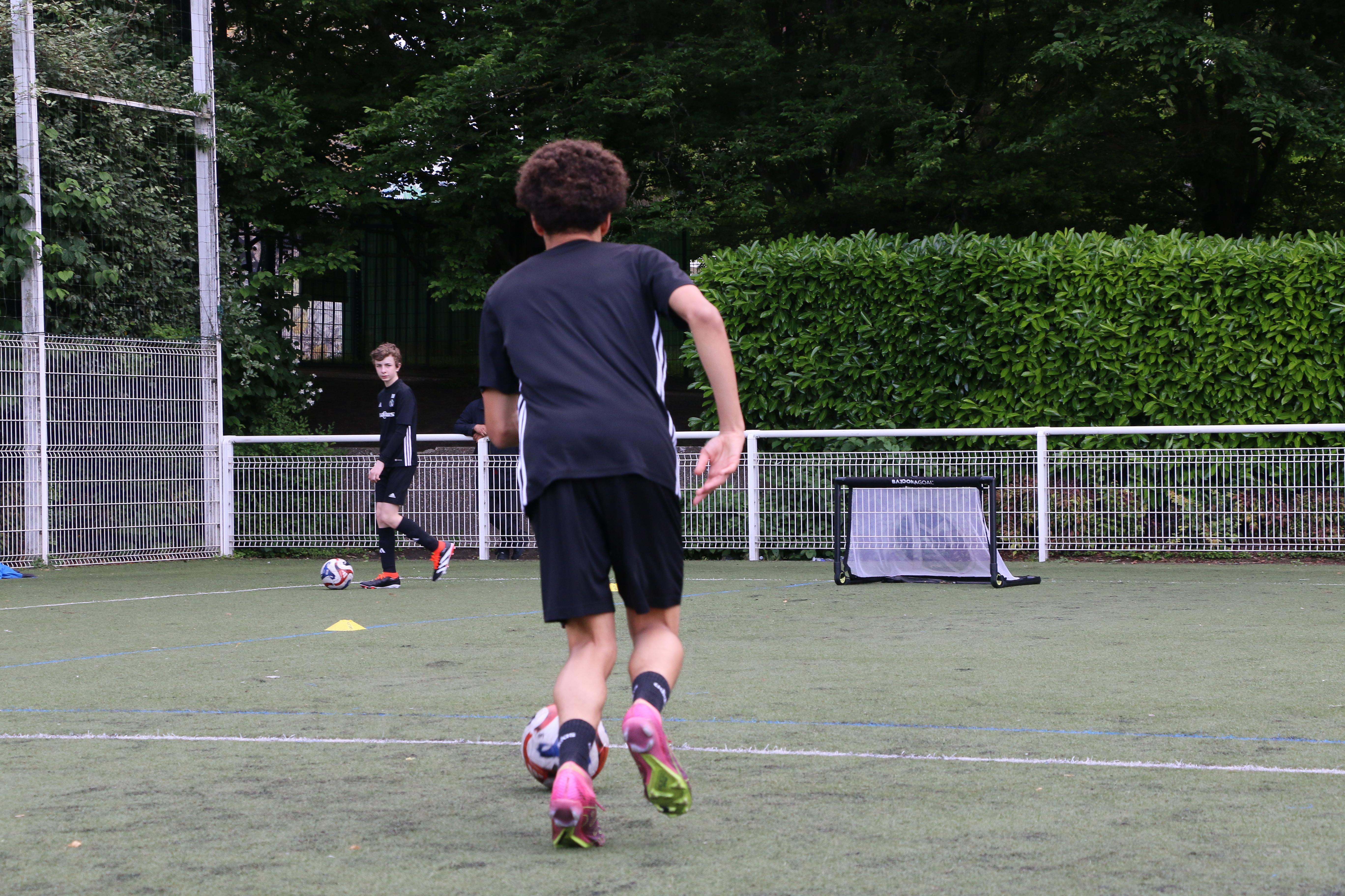 Image de l'entraînement des U15