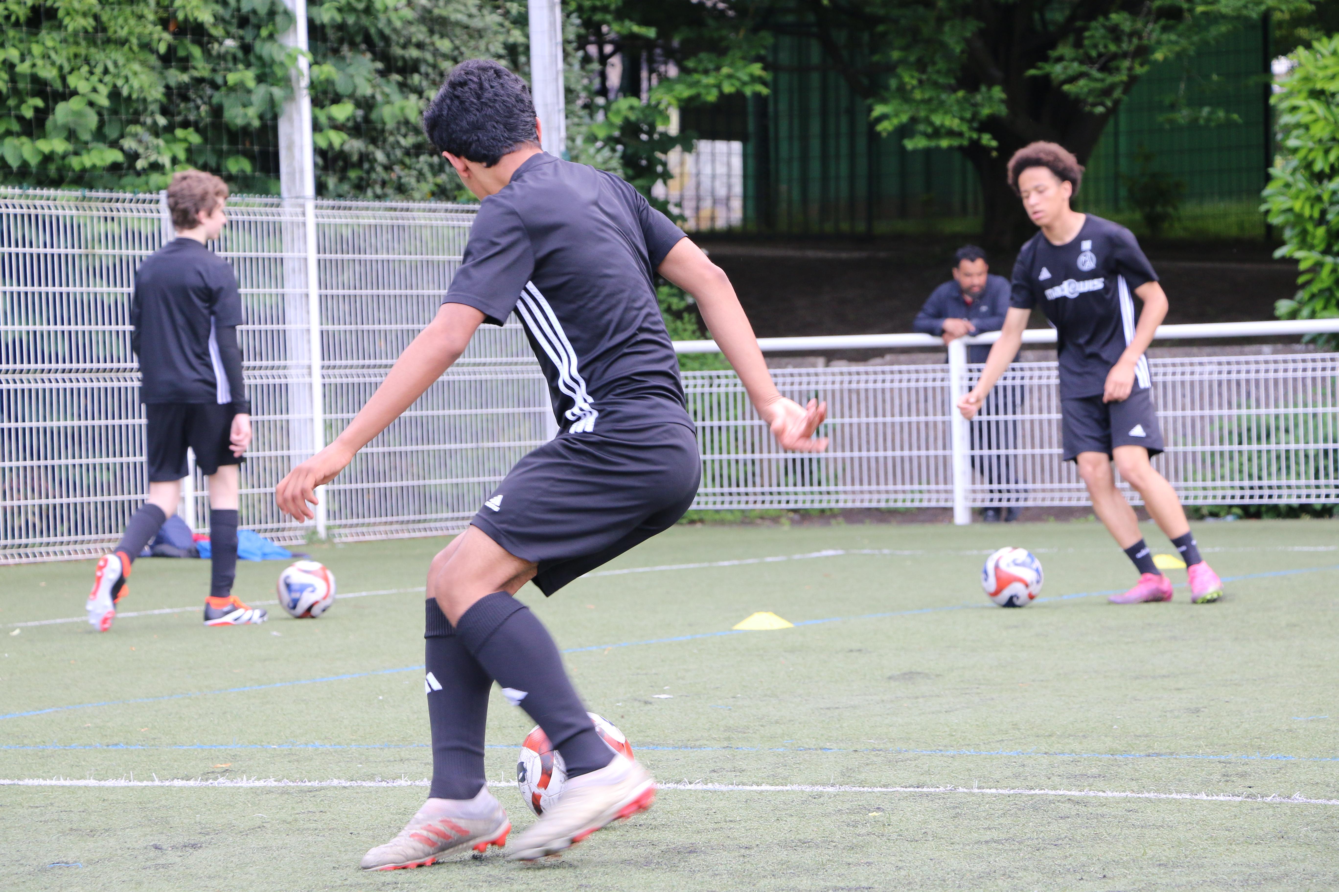 Image de l'entraînement des U15