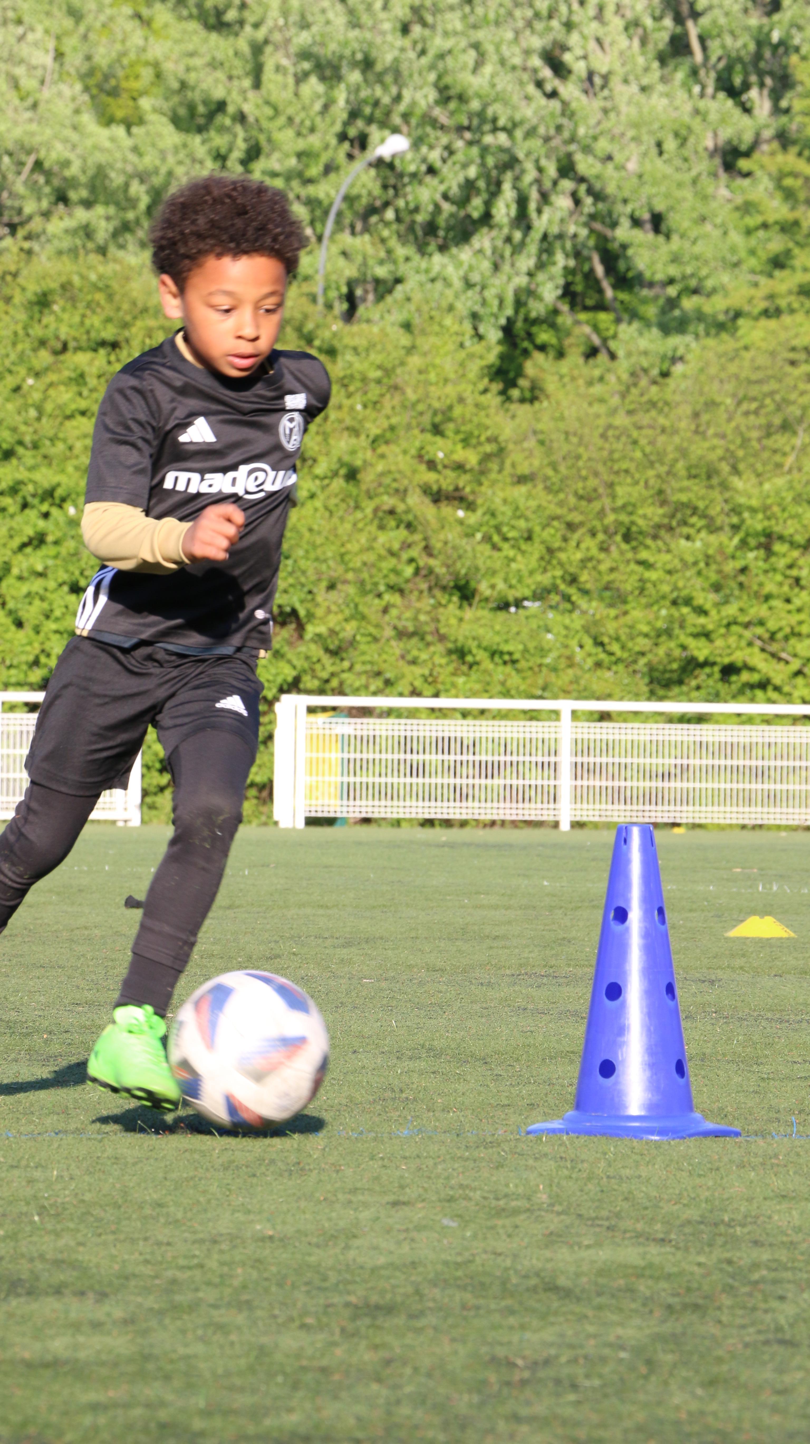 Image de l'entraînement des U8, U9 et U10