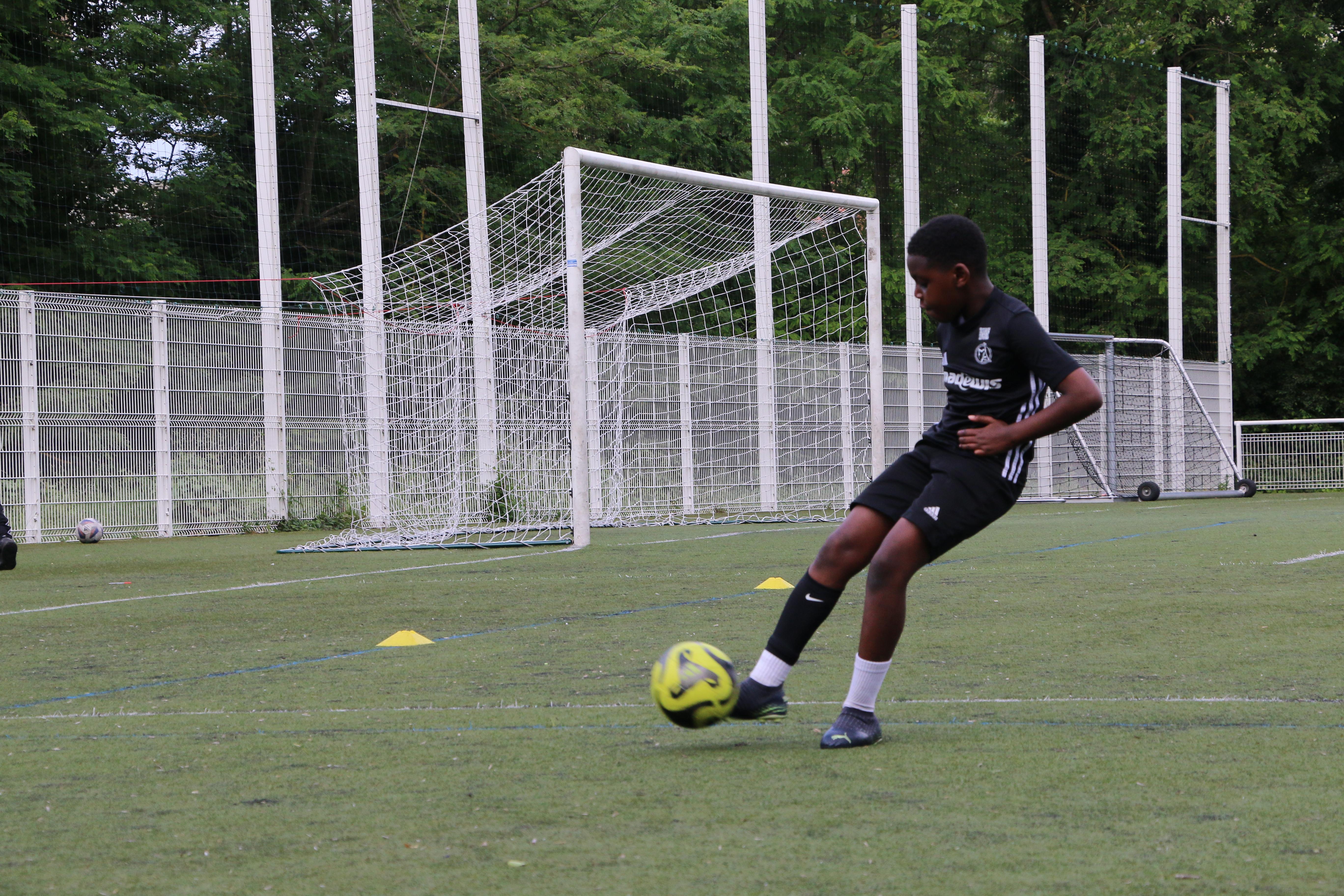 Image de l'entraînement des U8, U9 et U10
