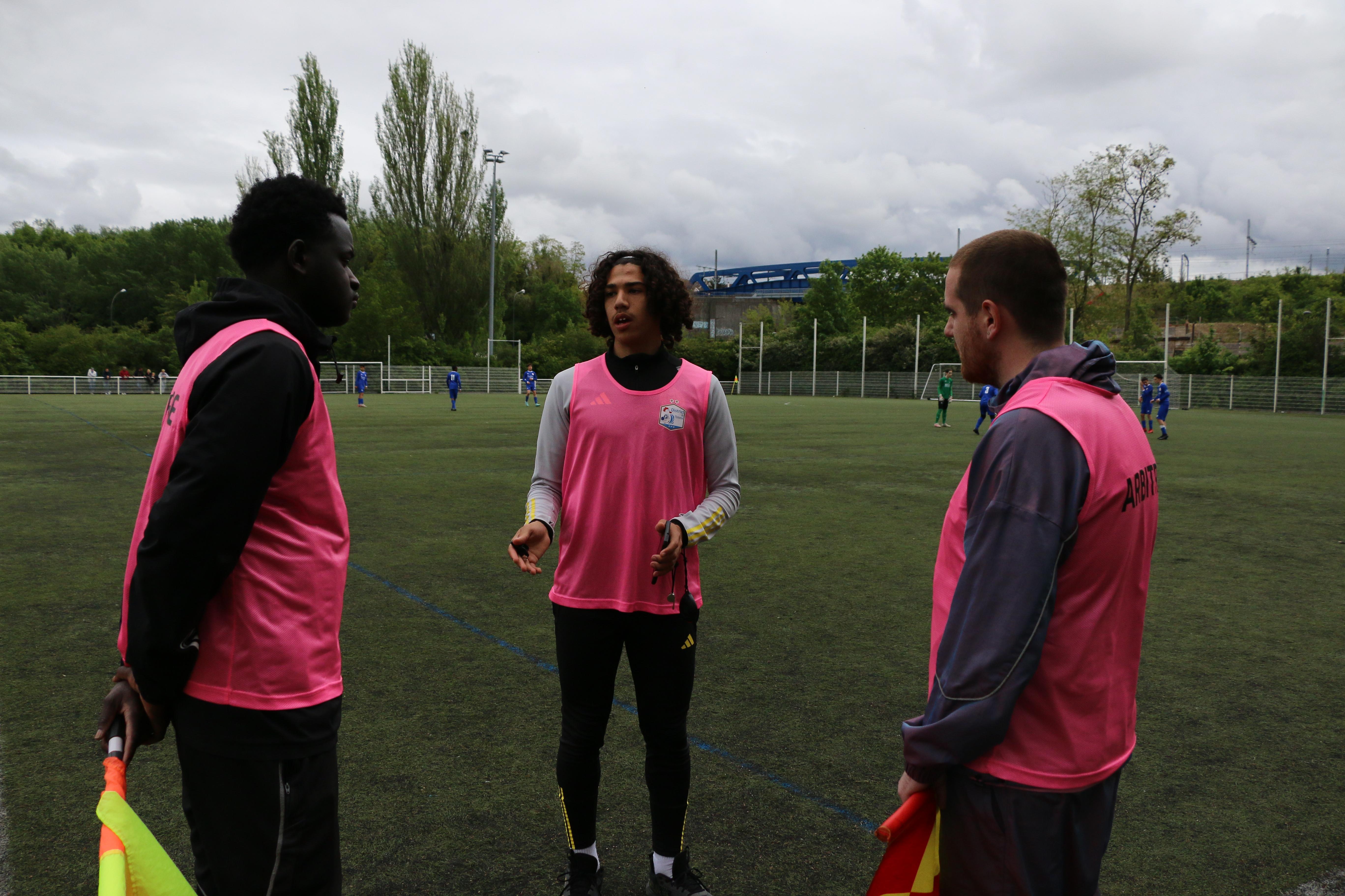 Image du match contre l'équipe d'Epinay