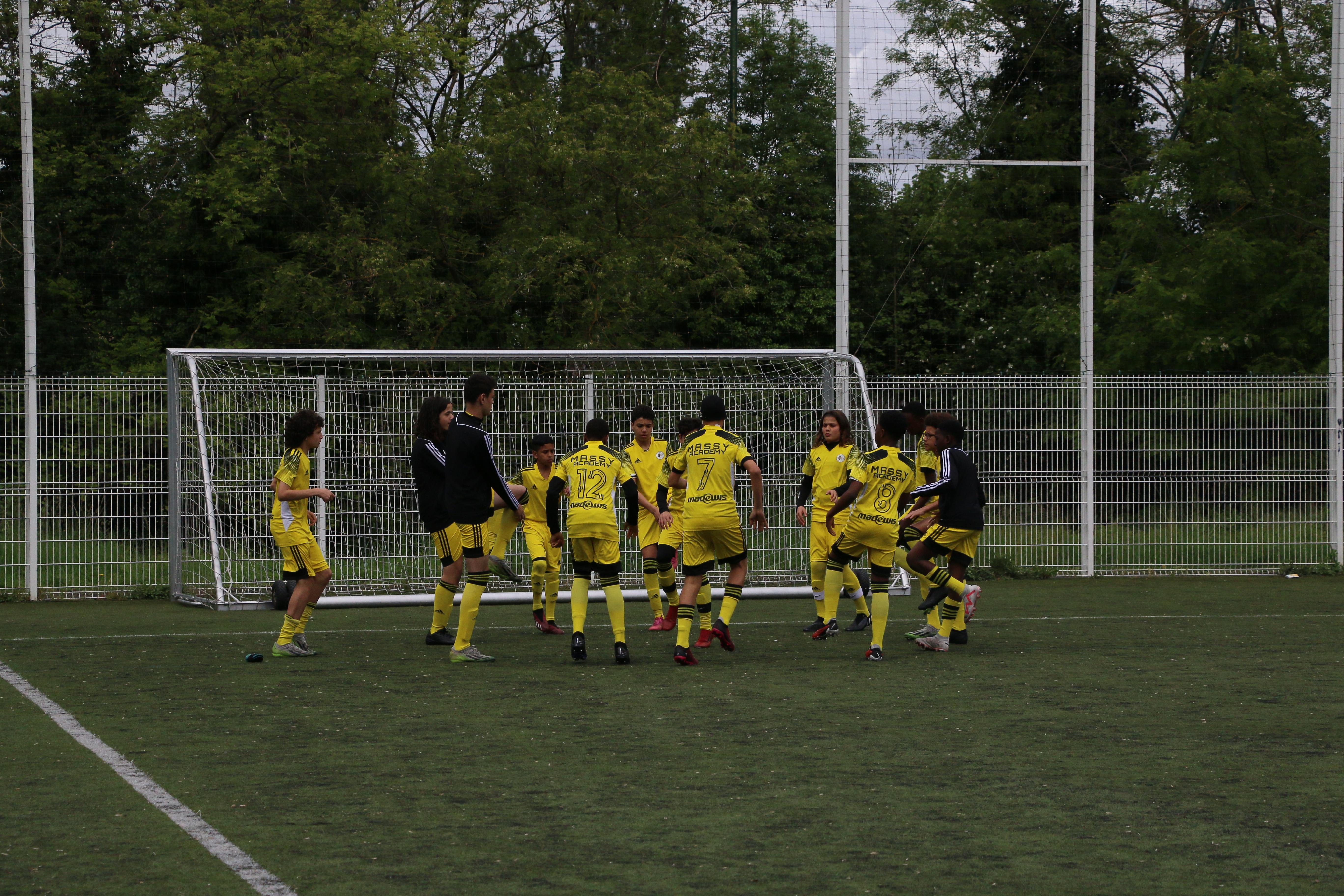 Image du match contre l'équipe d'Epinay