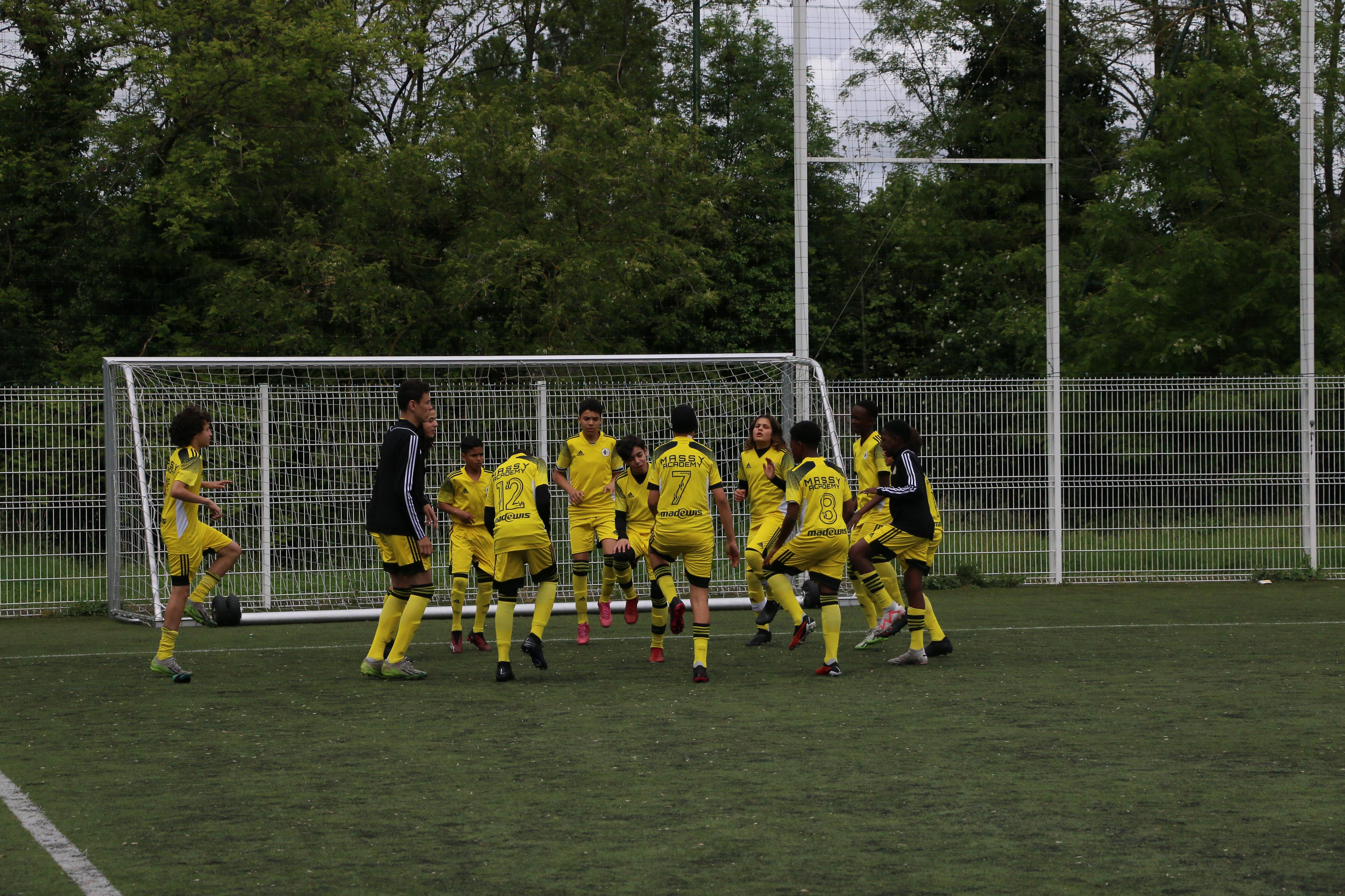 Image du match contre l'équipe d'Epinay