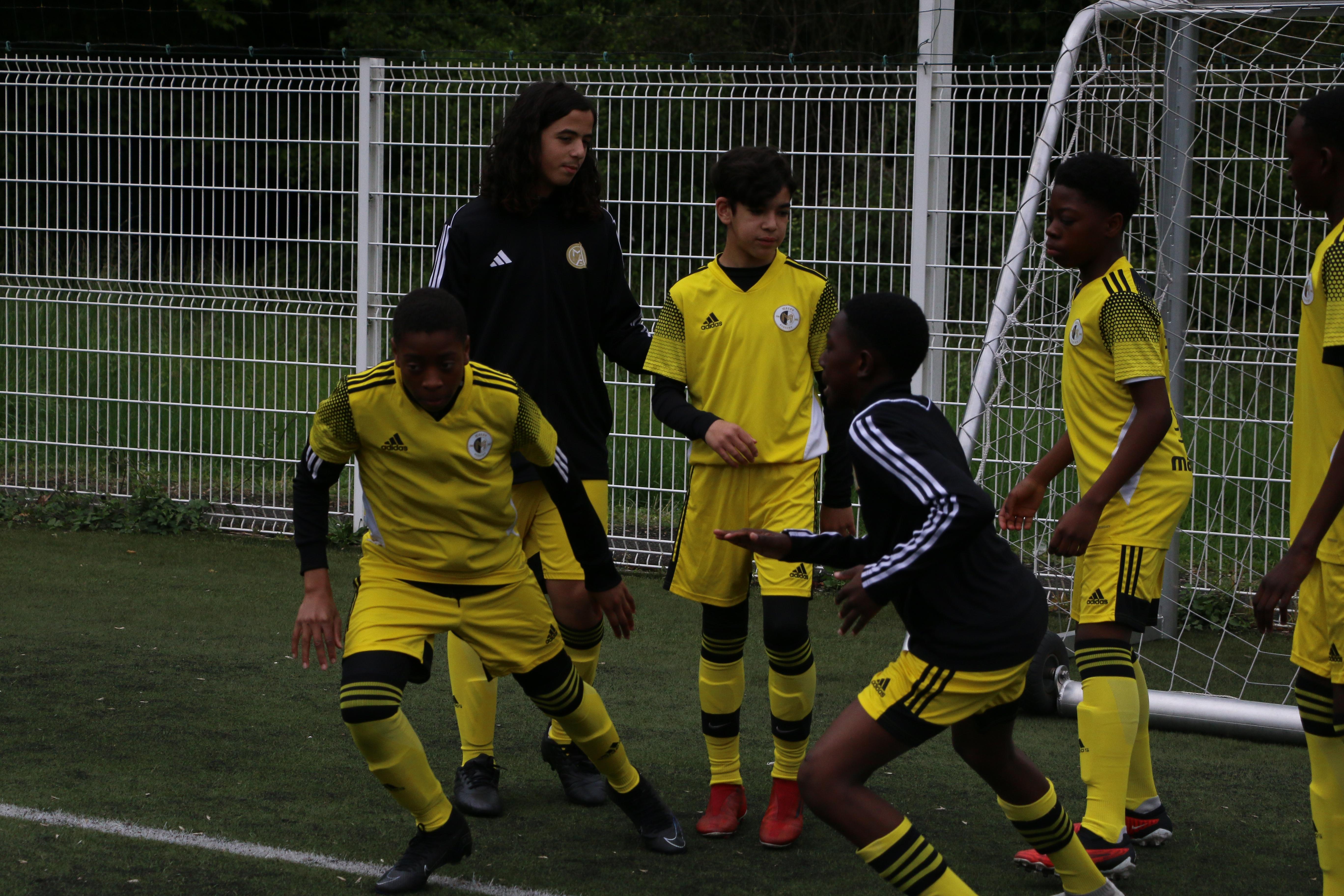 Image du match contre l'équipe d'Epinay