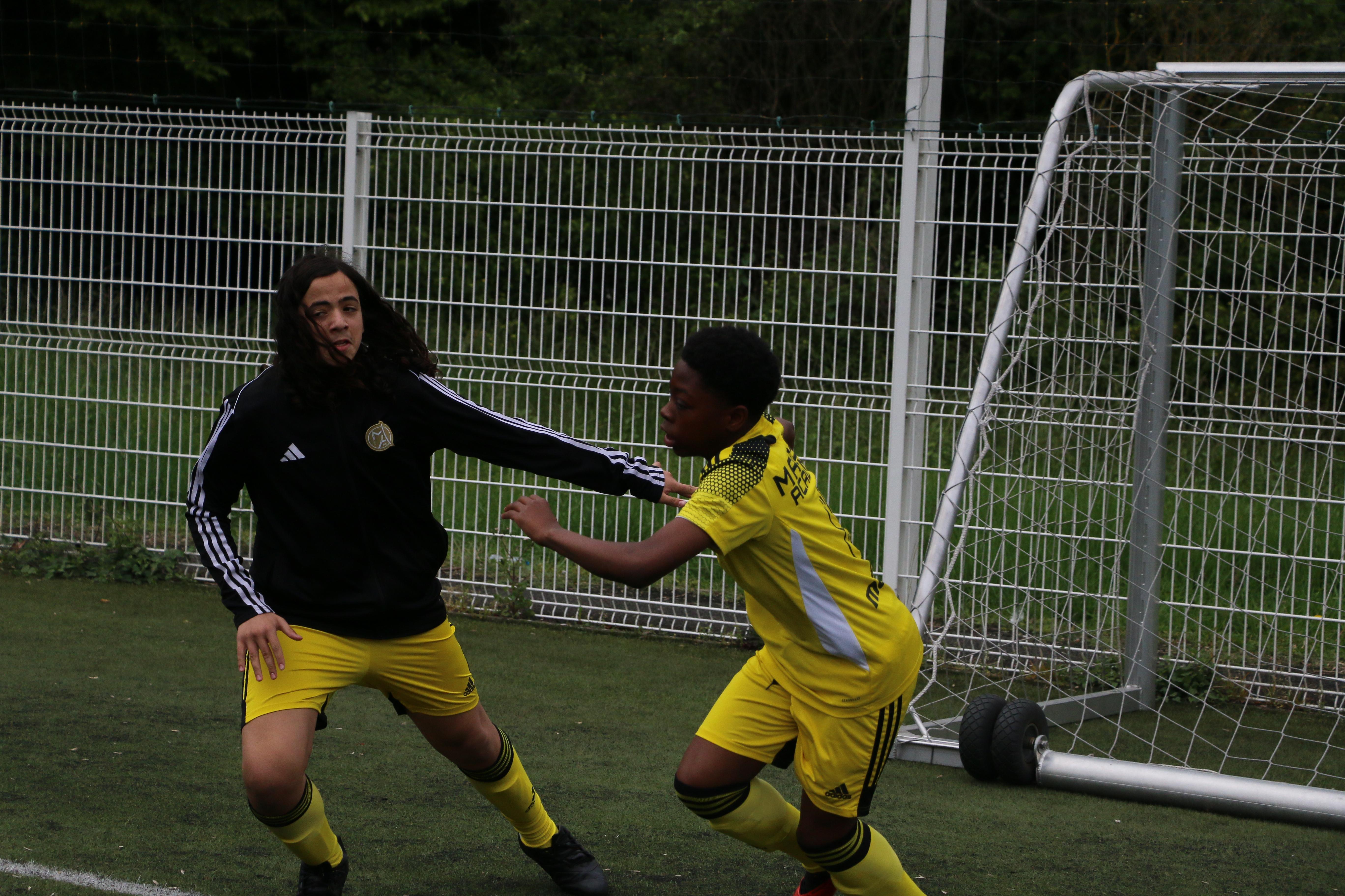 Image du match contre l'équipe d'Epinay