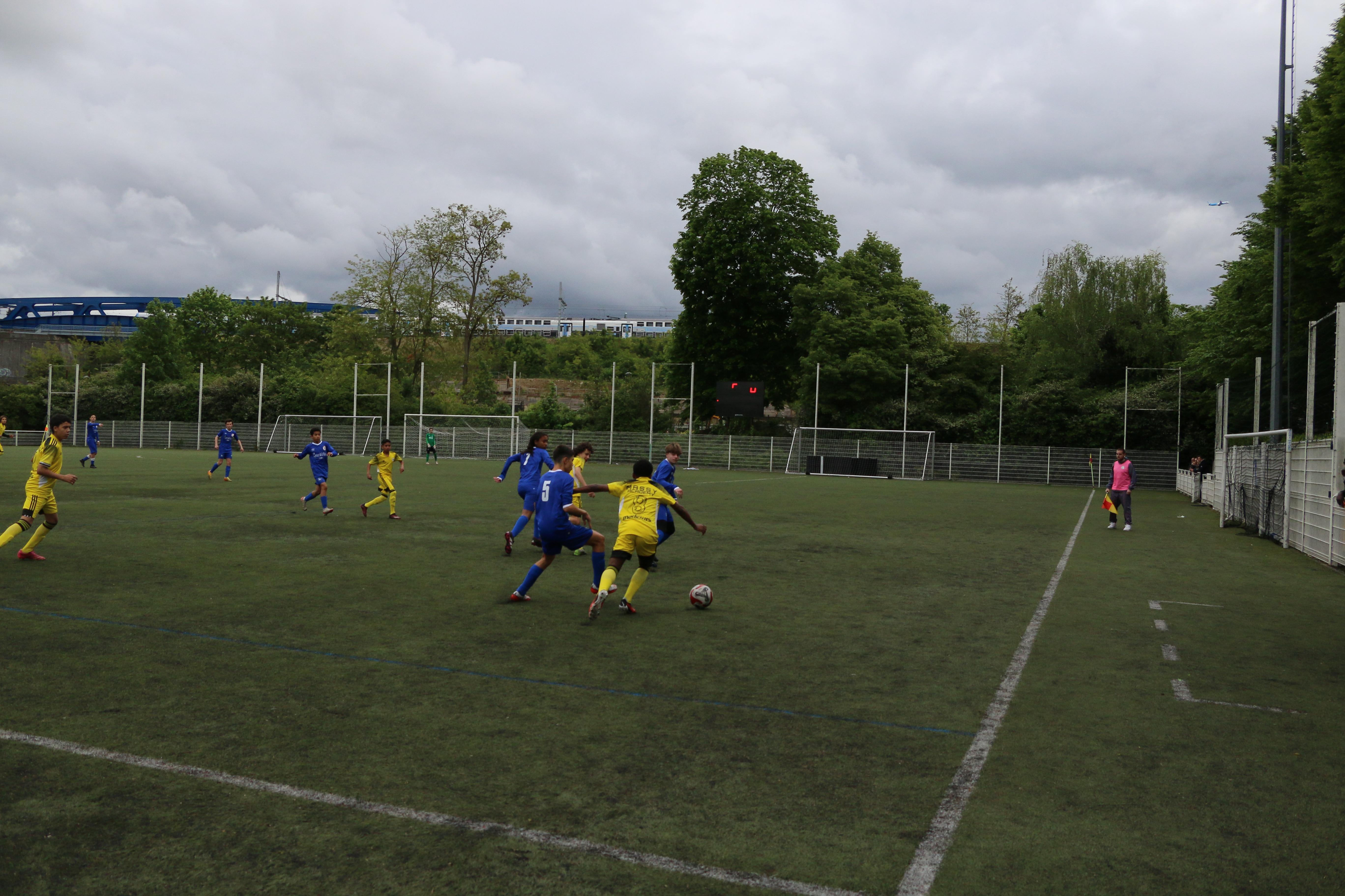 Image du match contre l'équipe d'Epinay